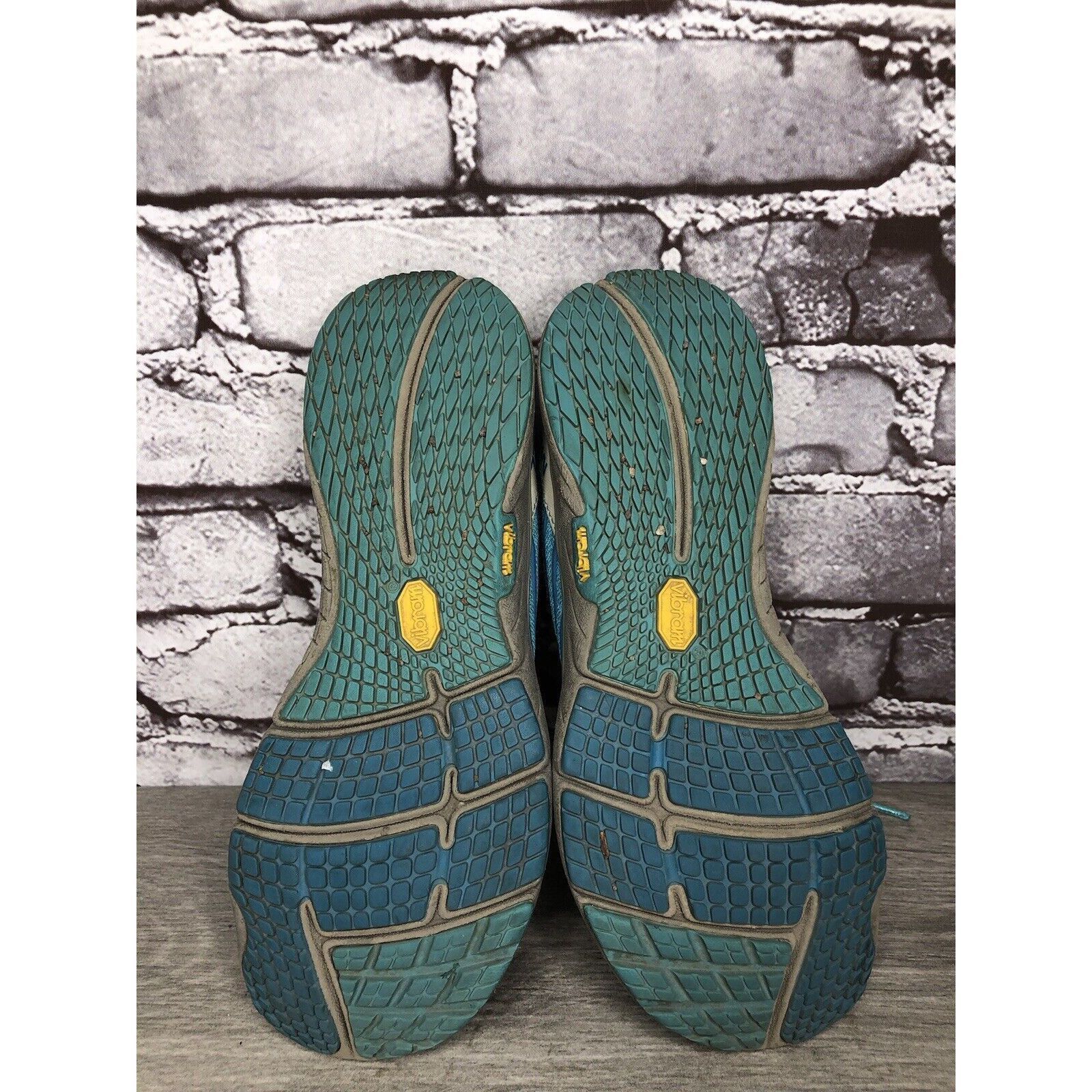 Merrell Merrell Aqua Blue Synthetic Vibram Outsole Light Weight Lace Size US 10.5 / IT 40.5 - 8 Thumbnail