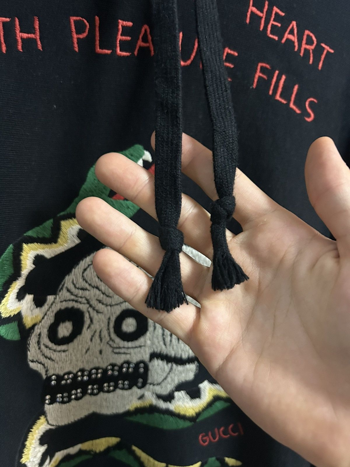 Gucci Skull and Snake Hoodie Sweatshirt