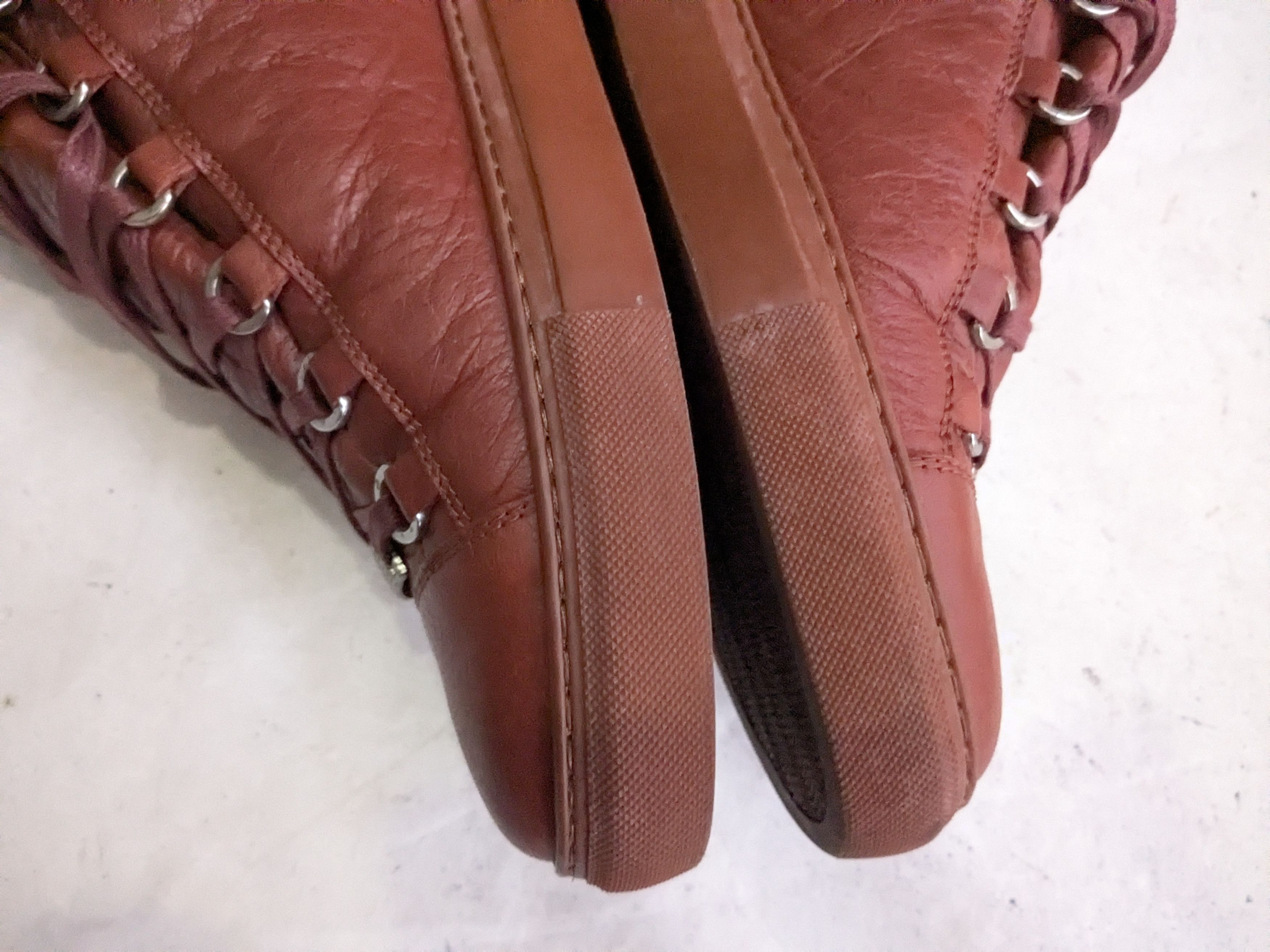 Balenciaga Balenciaga Arena Brown 11 High Tops Leather Size US 11 / EU 44 - 9 Thumbnail