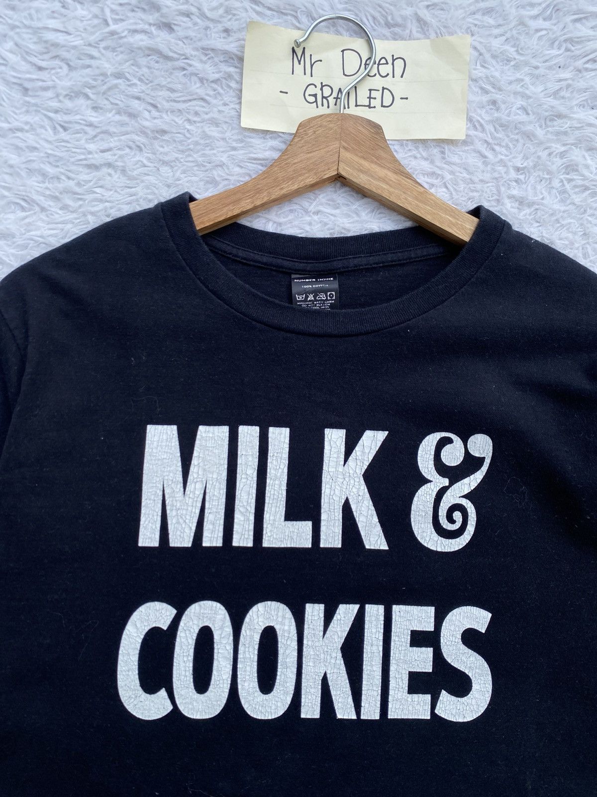 Number (N)ine Rare Number Nine Milk & Cookies Tshirt Size US S / EU 44-46 / 1 - 7 Thumbnail