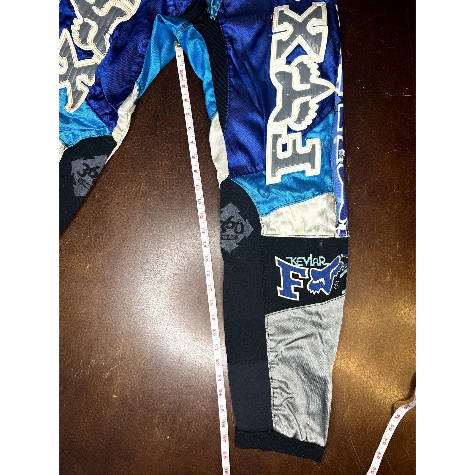 Fox Racing 90s/Y2K ATV Motocross Fox 360 Kevlar Race Pants Racing Gear Size US 32 / EU 48 - 8 Thumbnail