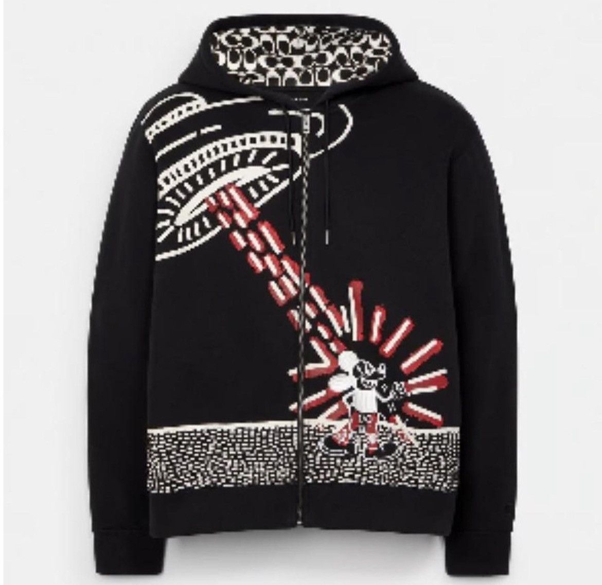 Coach × Disney Disney Mickey Mouse X Keith Haring Full Zip Sweatshirt Size US L / EU 52-54 / 3 - 3 Thumbnail