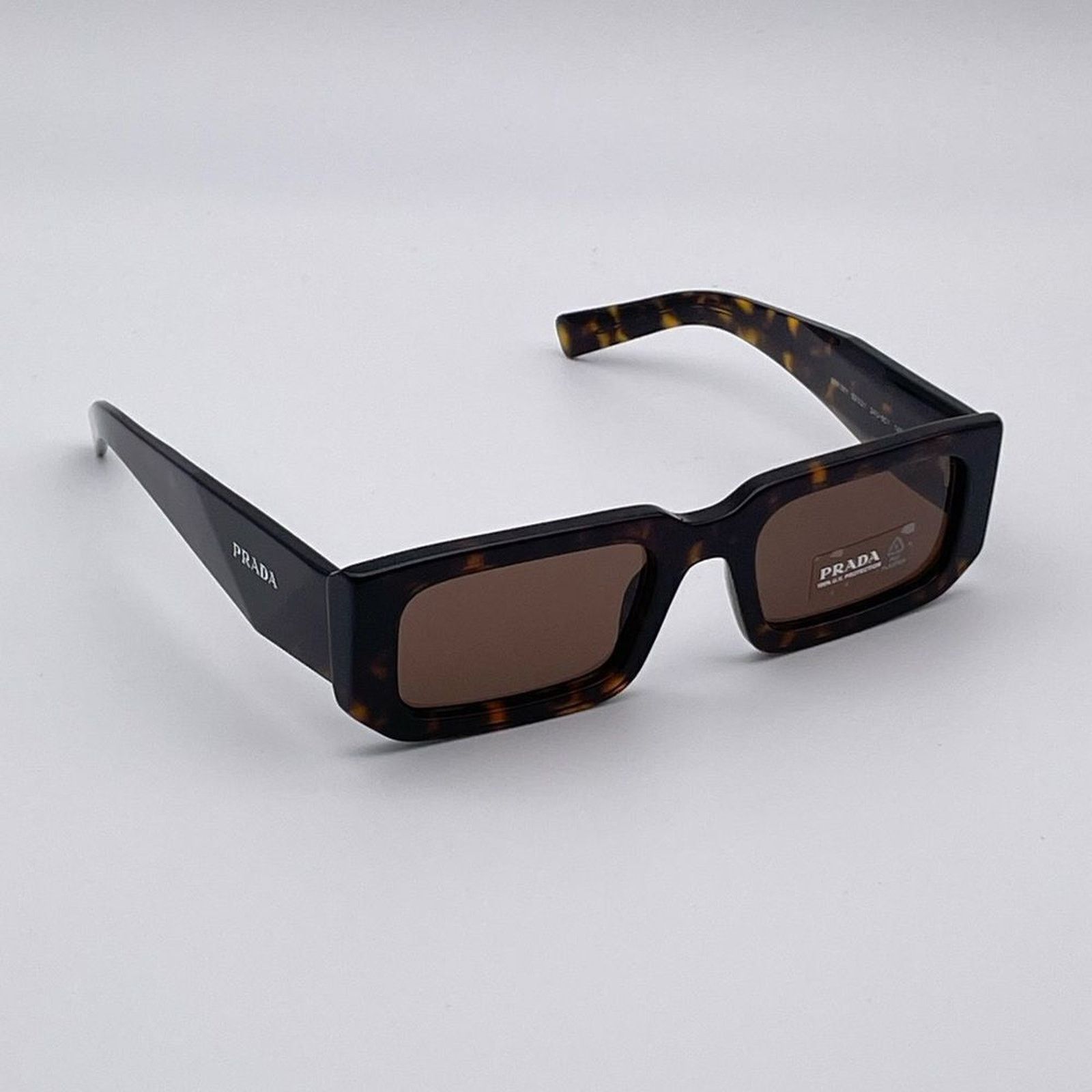 Prada NEW PRADA PR06YS 2AU8C1 Tortoise/ Dark Brown Unisex Size ONE SIZE - 5 Thumbnail