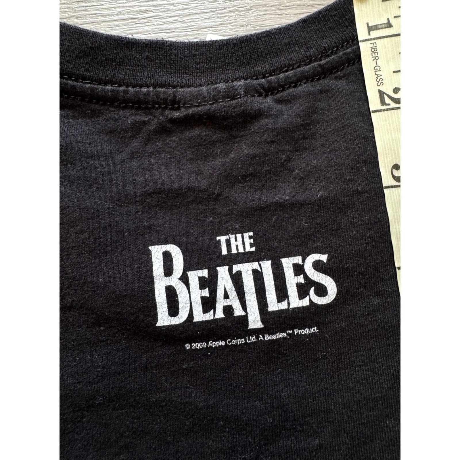 Fruit Of The Loom VINTAGE The Beatles beatles for sale 2009 T Shirt Mens M Black Shirt Mens M Black Band Cotton 9/10 Size US M / EU 48-50 / 2 - 3 Thumbnail