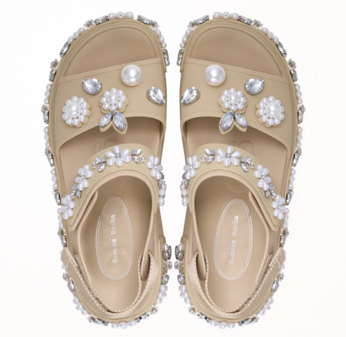 Crocs × Simone Rocha Simone Rocha x Crocs Soho Sandal Chai size US 9 Size US 9 / IT 39 - 2 Thumbnail