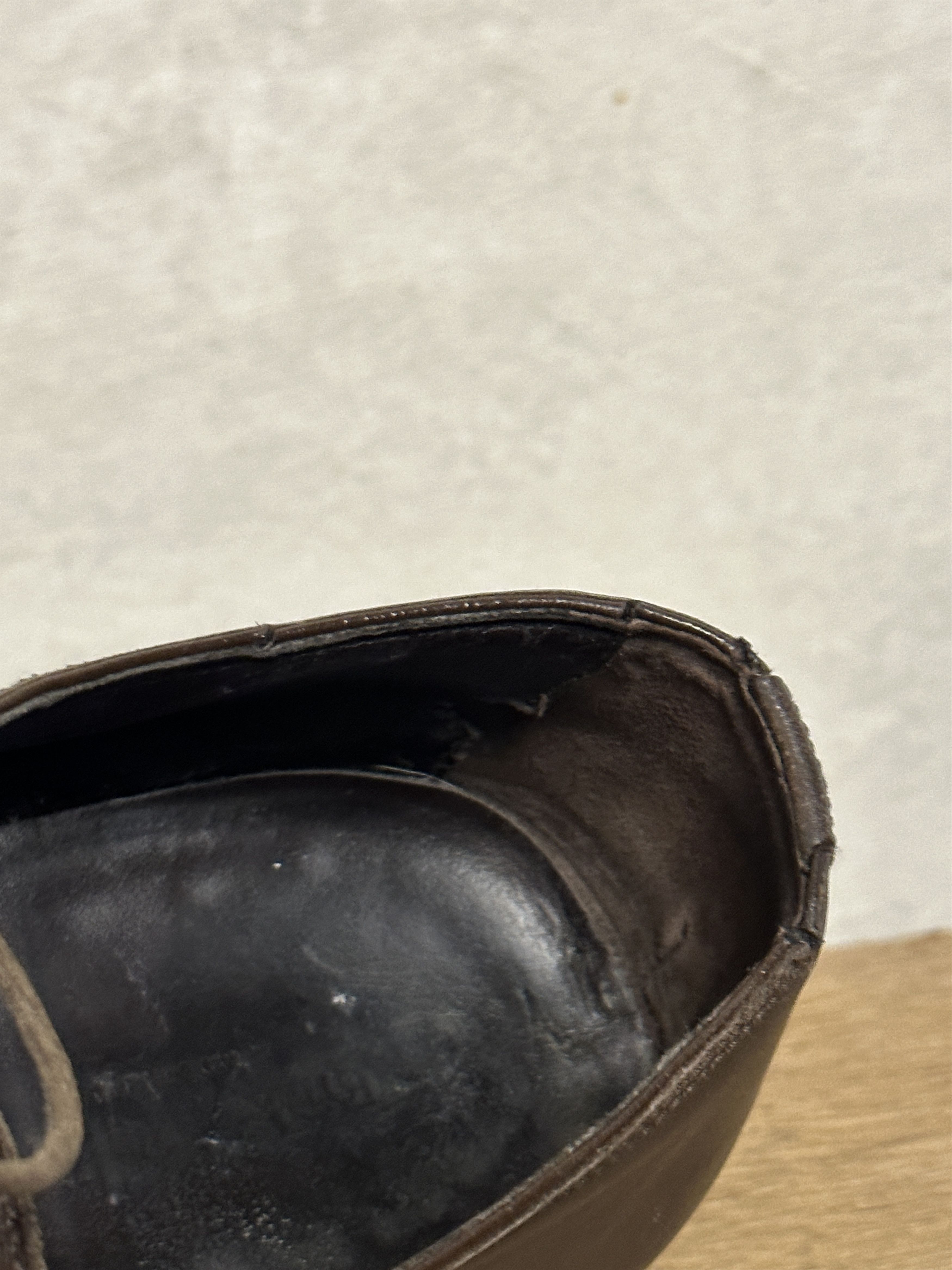 Ermenegildo Zegna Ermenegildo Zegna Chocolate Brown Derby Shoes Size US 11 / EU 44 - 8 Thumbnail
