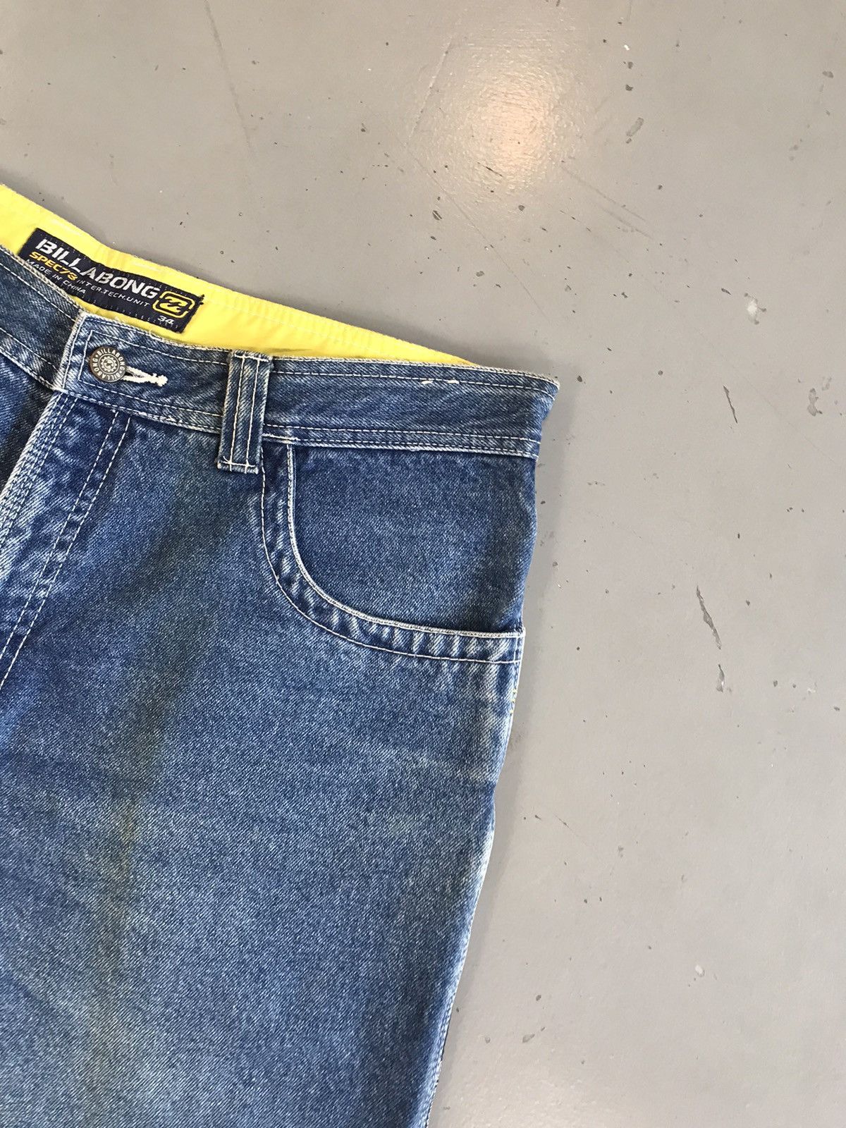 Billabong × Vintage Vintage billabong straight fit big pocket denim Size US 36 / EU 52 - 5 Thumbnail