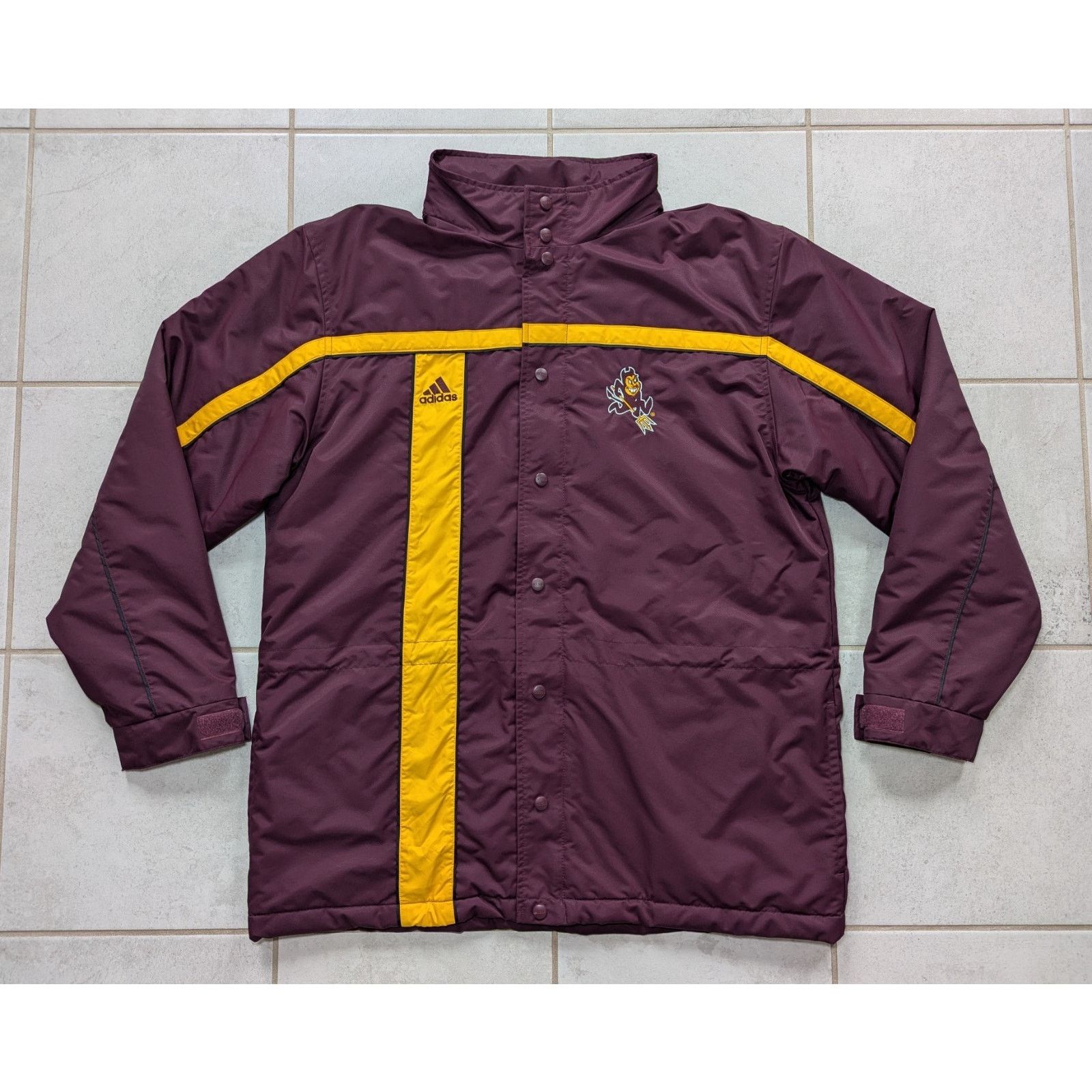 Adidas Adidas Men's Large Arizona State Sun Devils Sideline Jacket Size US L / EU 52-54 / 3 - 1 Thumbnail