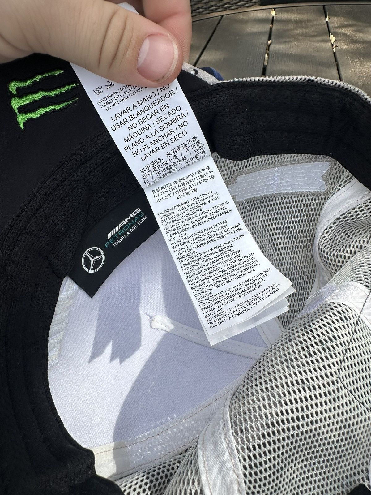 Mercedes-Benz F1 AMG Trucker Hat Size ONE SIZE - 5 Thumbnail