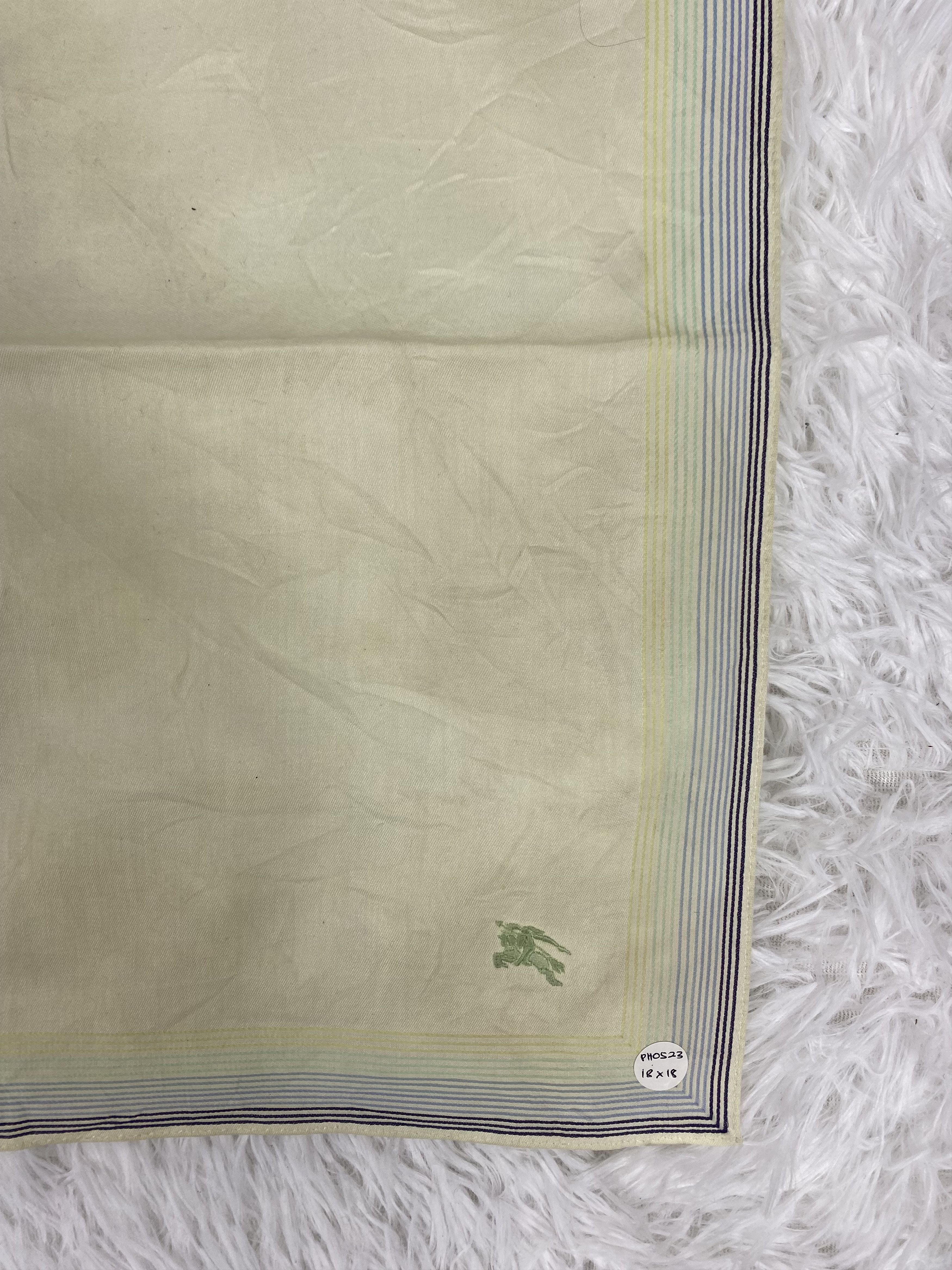 Burberry Vintage Burberry Handkerchief Neckerchief PH0523 Size ONE SIZE - 4 Thumbnail