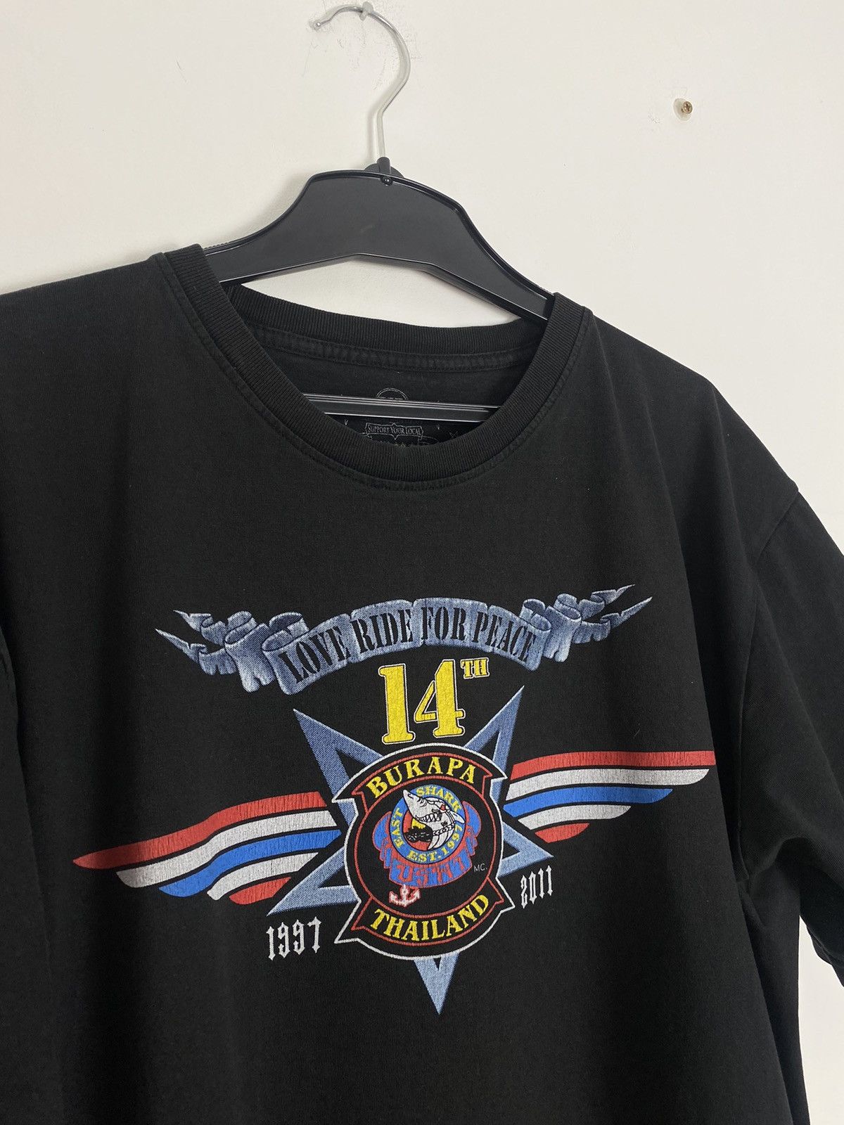 Harley Davidson × Vintage × West Coast Choppers Vintage Burapa Bike Week Thailand XL y2k tee opium Size US XL / EU 56 / 4 - 4 Thumbnail