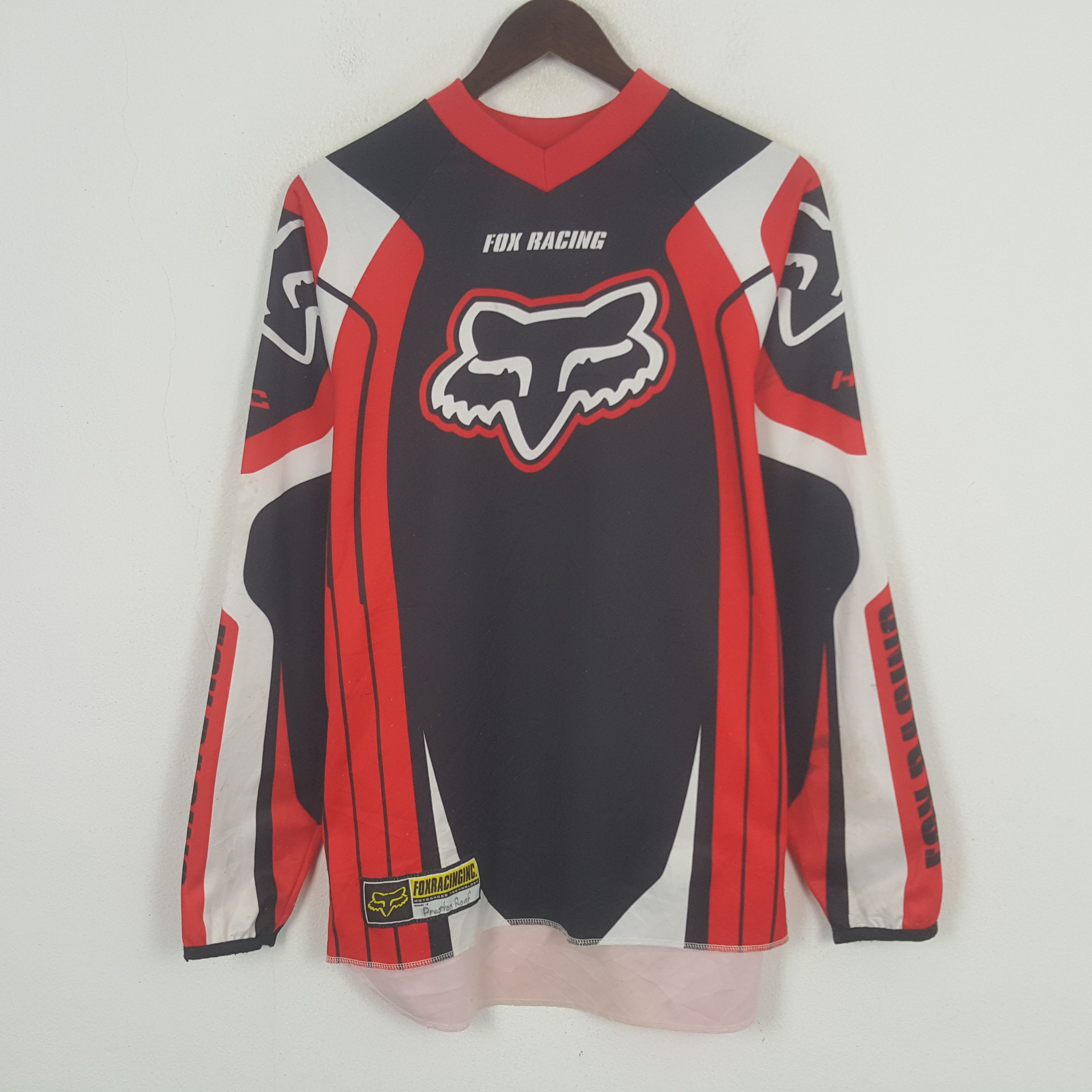 Fox Racing Vintage Fox Racing Motocross Sport Jersey Tshirt Size US S / EU 44-46 / 1 - 1 Thumbnail