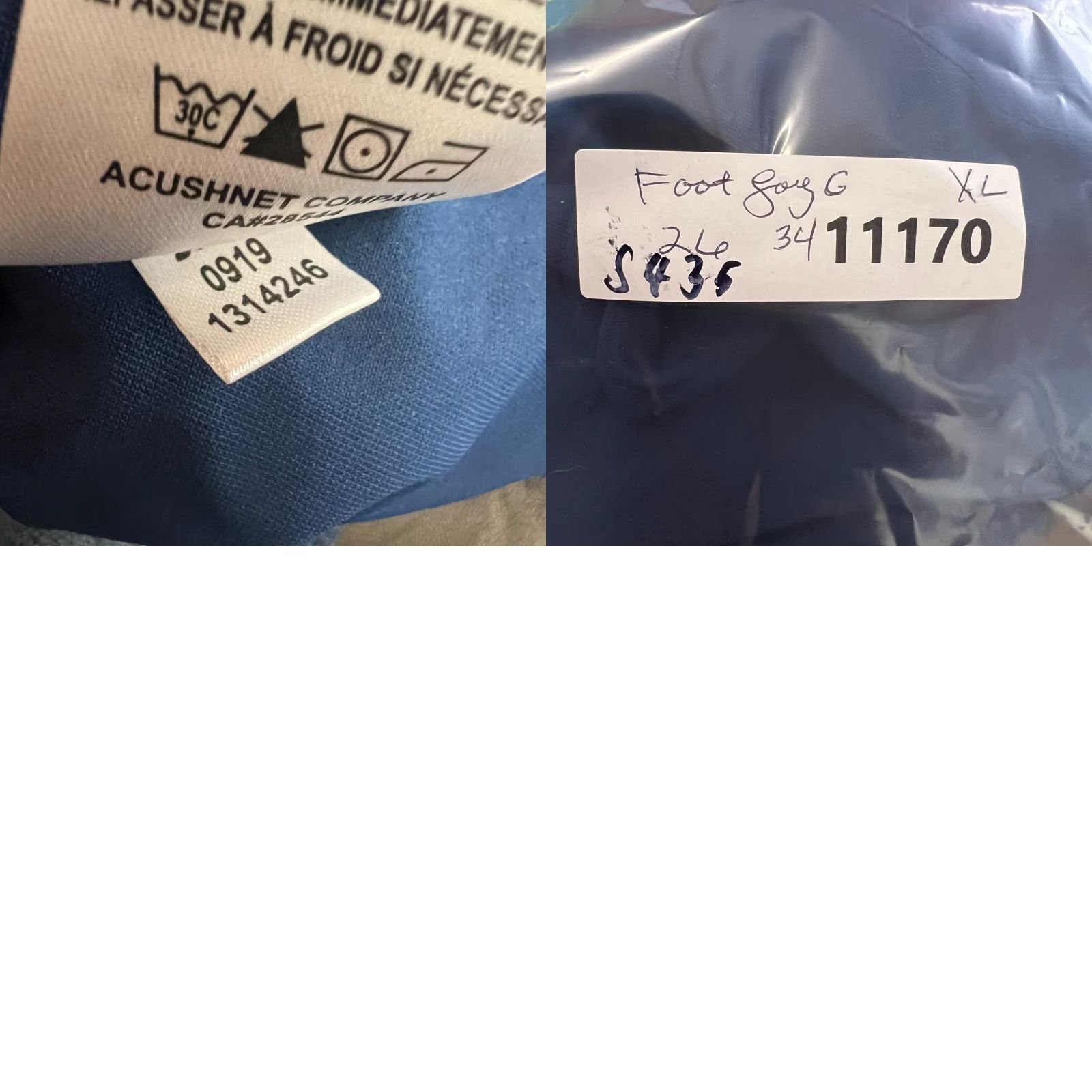Footjoy FootJoy Polo Shirt Mens XL Blue Short Sleeve Knit Solid Logo Sports Golf Polo Size US XL / EU 56 / 4 - 8 Thumbnail