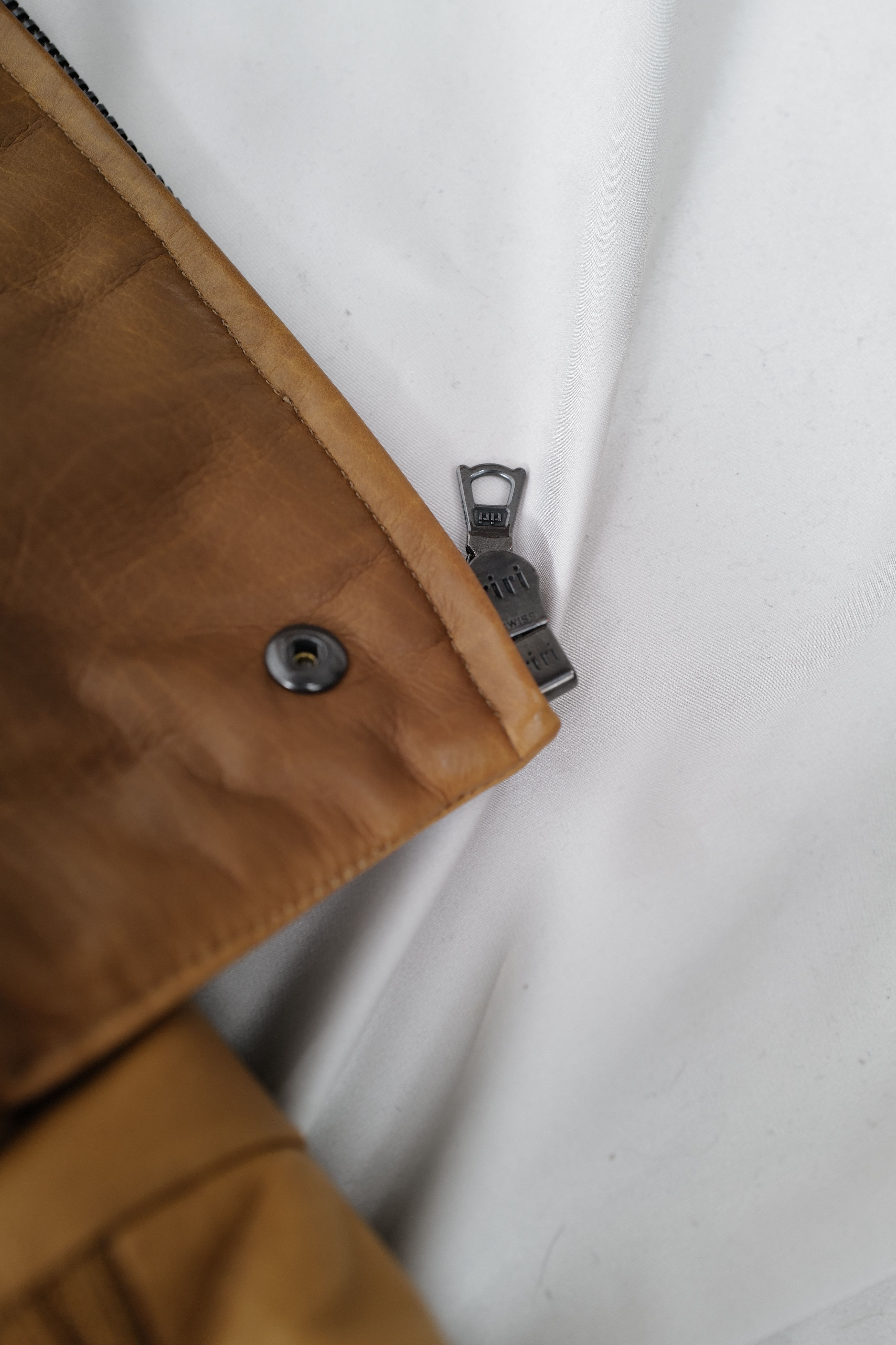 Kiton KITON LEATHER JACKET Size US XL / EU 56 / 4 - 16 Thumbnail