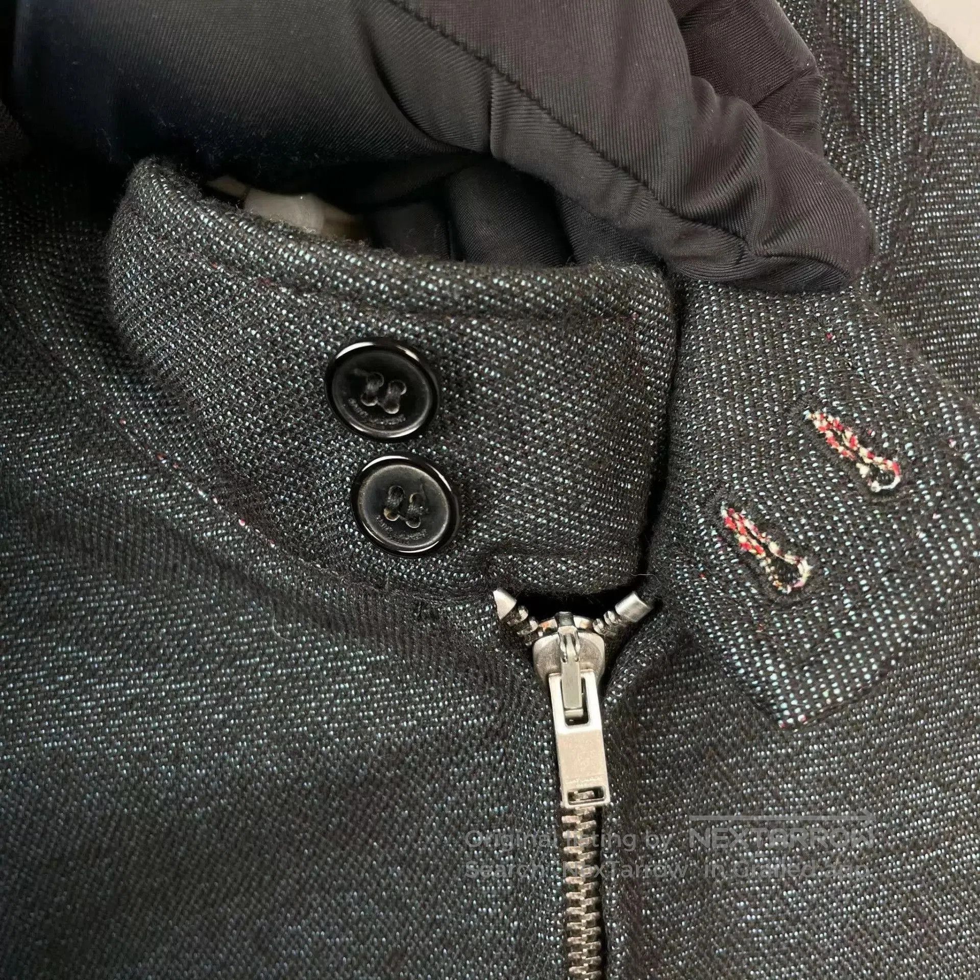 Yves Saint Laurent Astronaut & American Flag Embroidered Bomber Jacket. Size US M / EU 48-50 / 2 - 5 Thumbnail