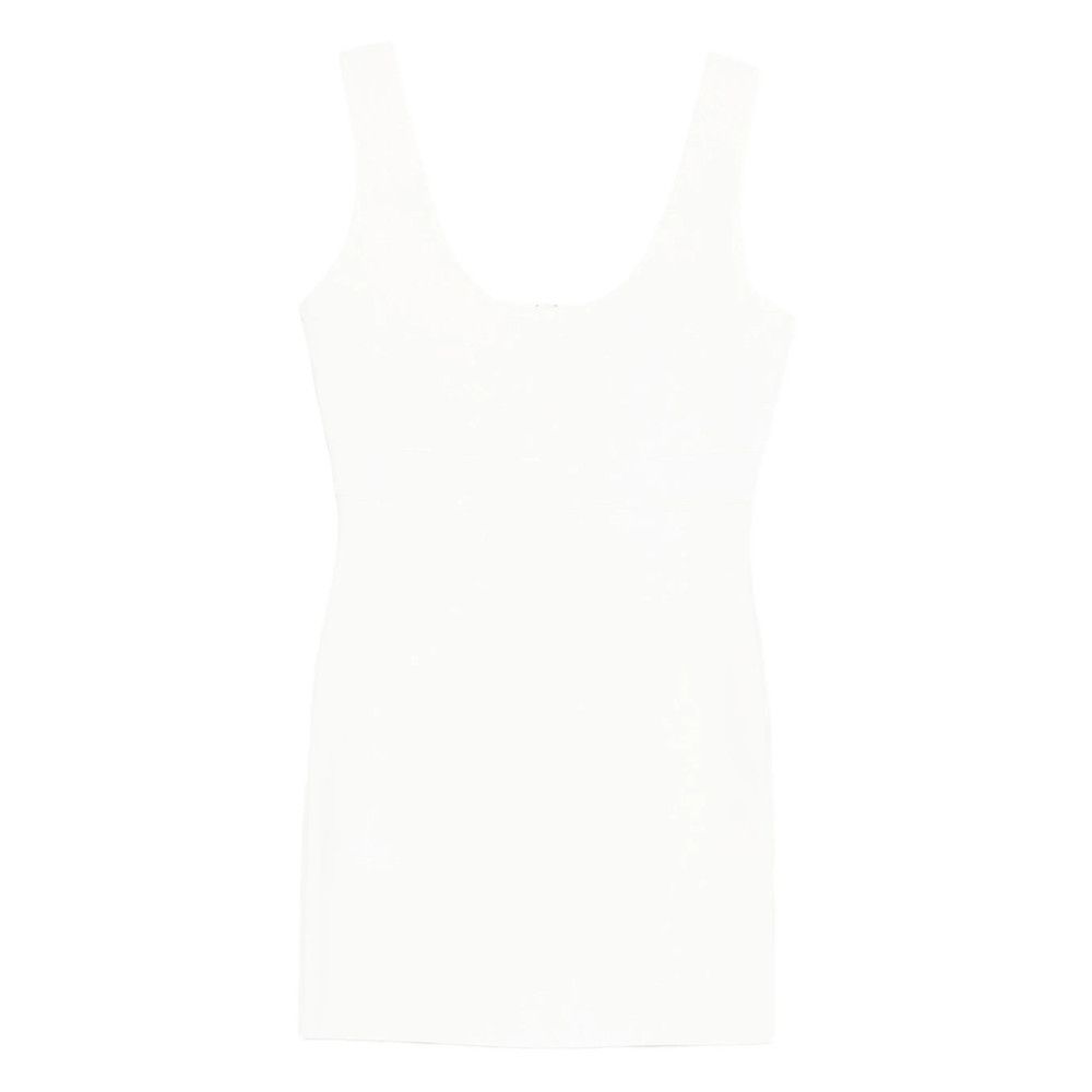 Herve Leger Herve Leger WHITE Dresses - Day Dresses Size XS / US 0-2 / IT 36-38 - 1 Thumbnail