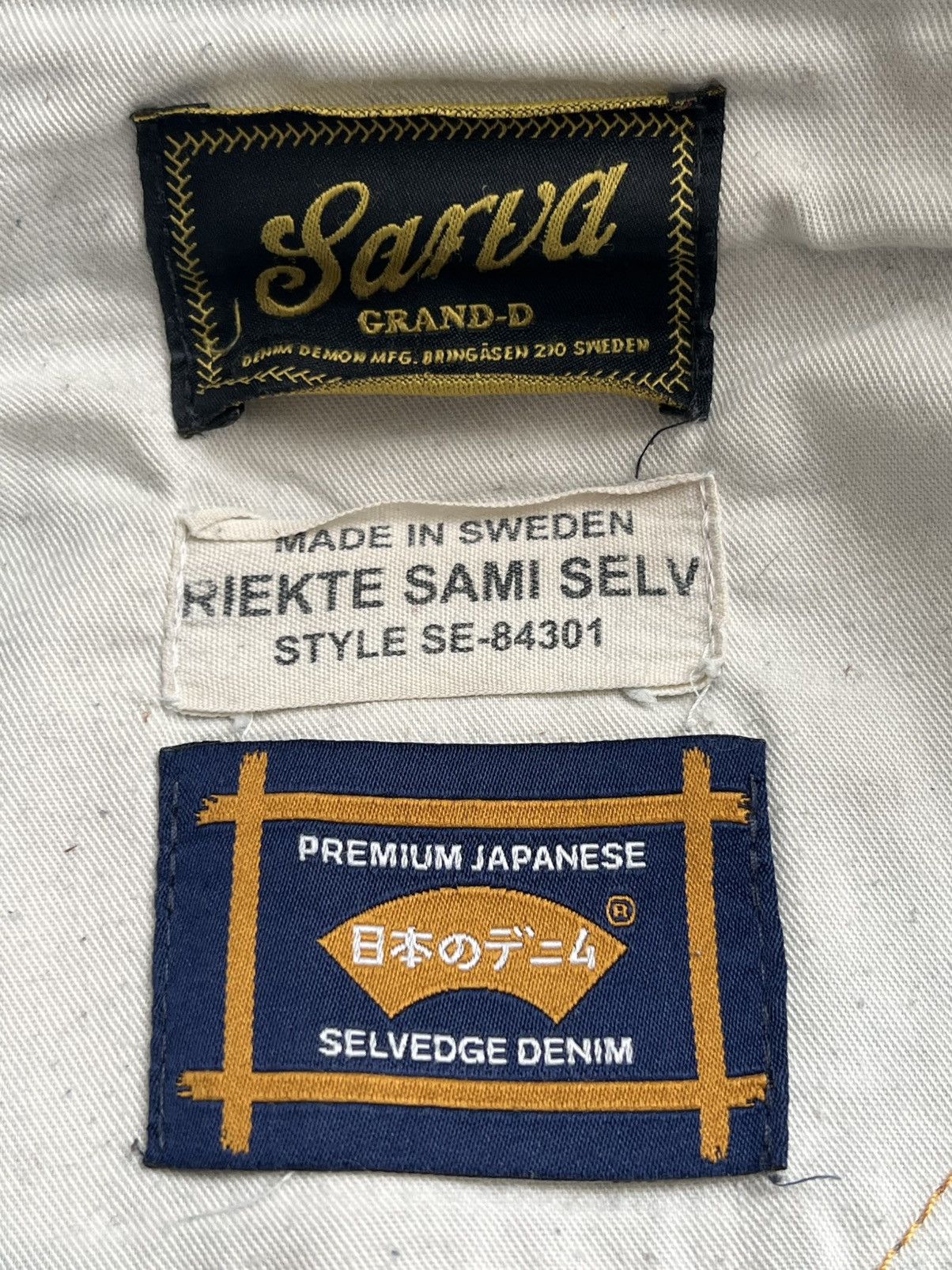 Other Sarva premium Japanese selvedge denim Size US 32 / EU 48 - 2 Thumbnail