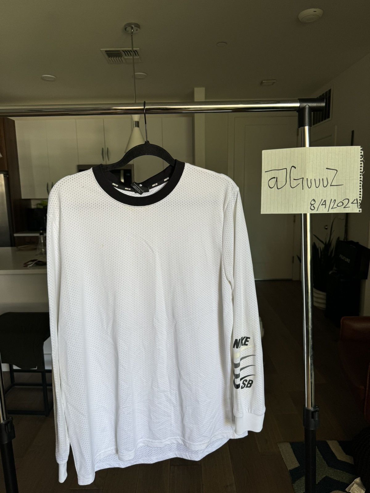 Nike NikeSB mesh long sleeve Size US L / EU 52-54 / 3 - 1 Thumbnail
