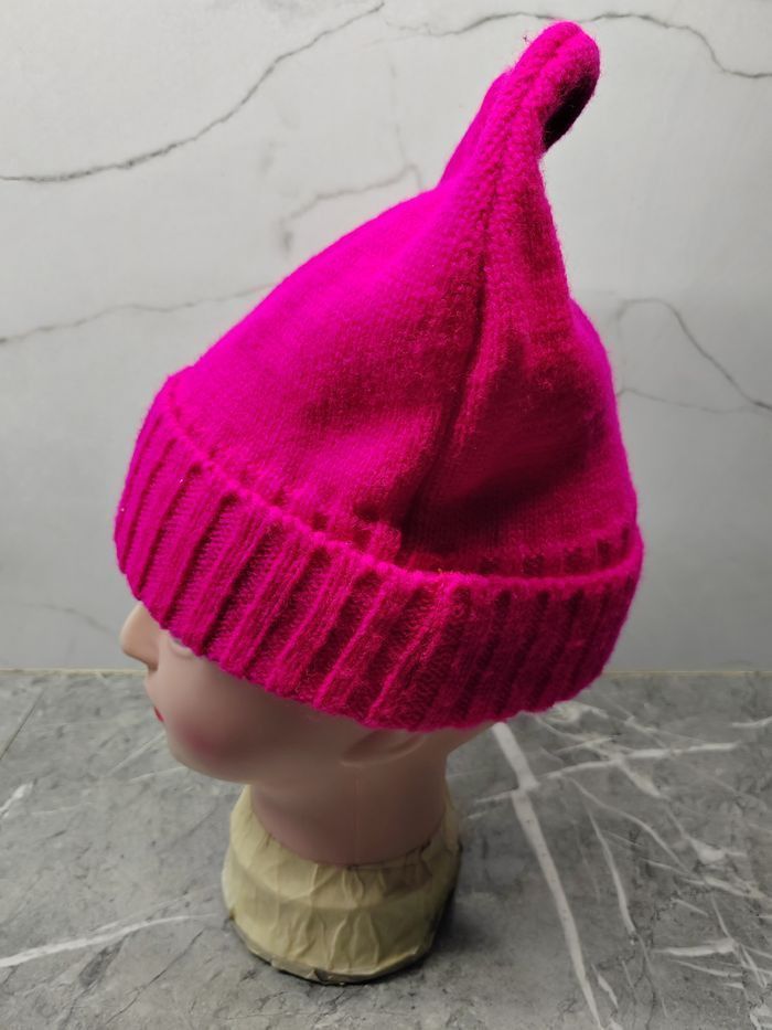 Japanese Brand Vintage Unknown Bunny Devil Horn Beanie Snowcap Hat Size ONE SIZE - 4 Thumbnail