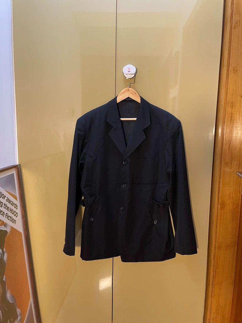Yohji Yamamoto Yohji Yamamoto size m 89 AW waist adjustment suit 2501-Next Size 38R - 4 Thumbnail