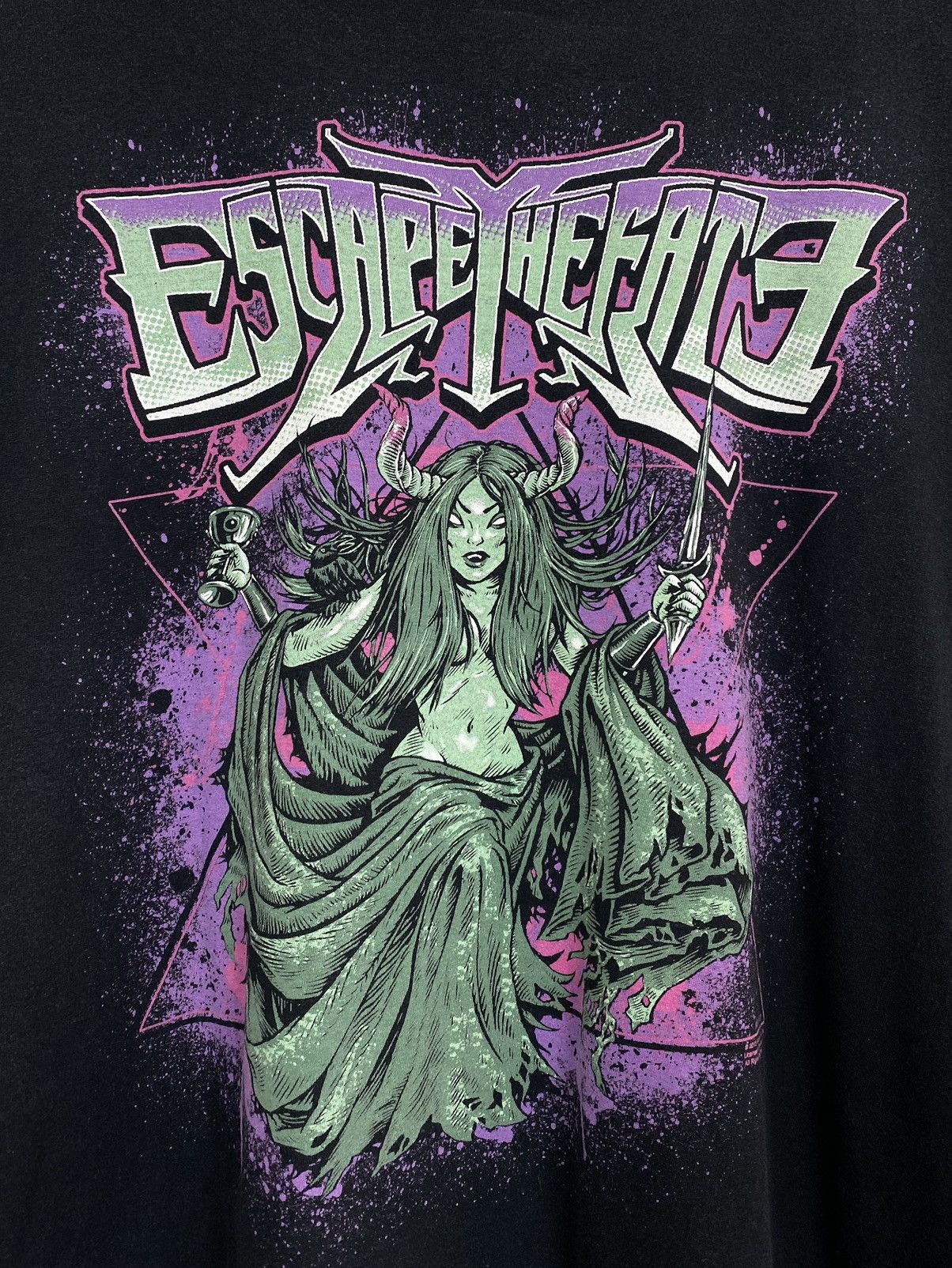 Band Tees Gildan Escape The Fate Short Sleeve T-Shirt Men Size L Black Size US L / EU 52-54 / 3 - 3 Thumbnail