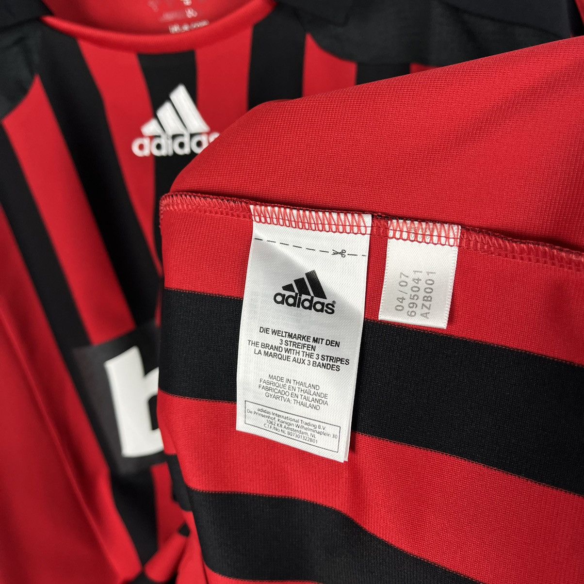 Adidas Vintage Adidas AC Milan BWIN Soccer Jersey Shirt 07/08 Size US L / EU 52-54 / 3 - 10 Thumbnail