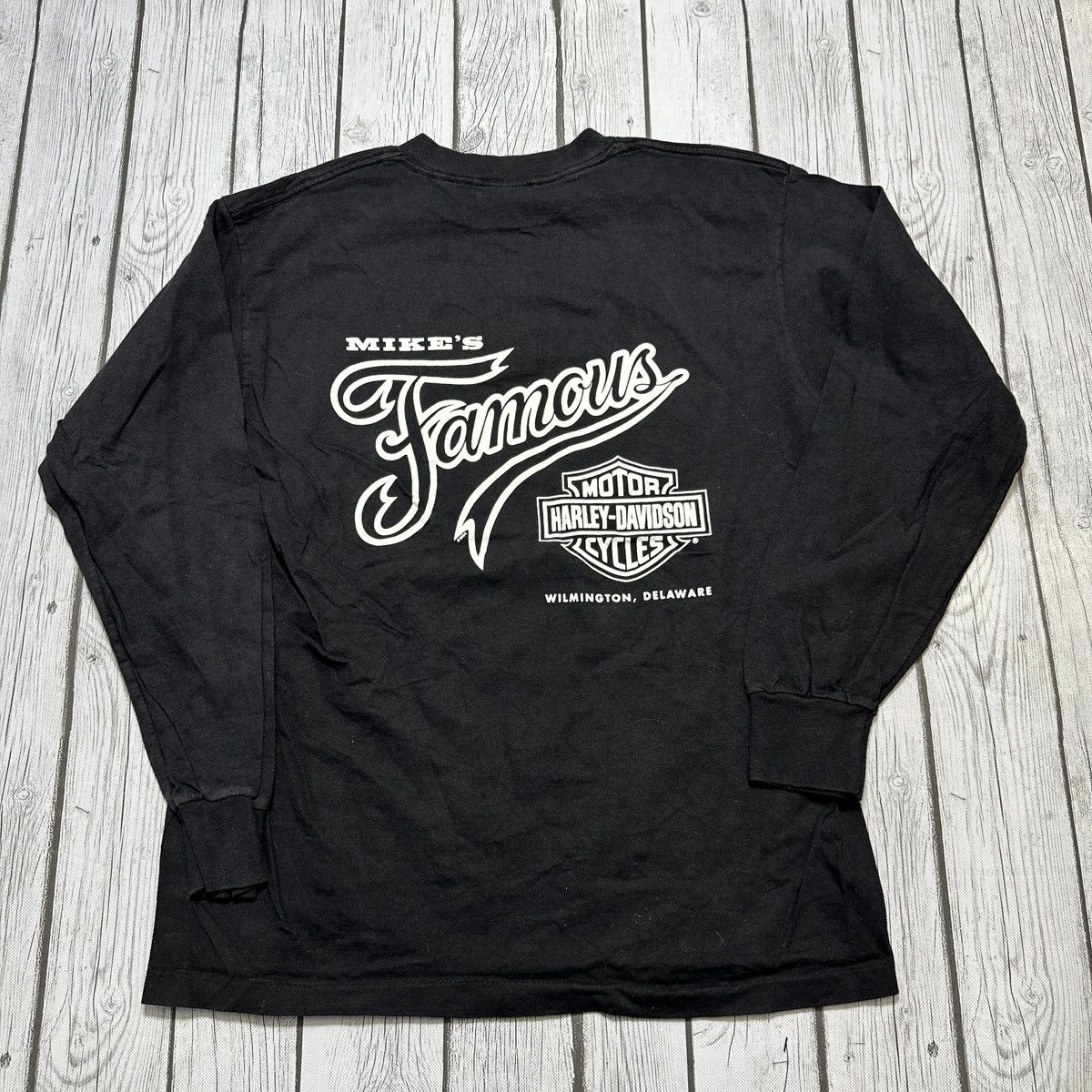 Vintage Vintage Harley Davidson long sleeve tee Size US M / EU 48-50 / 2 - 2 Thumbnail
