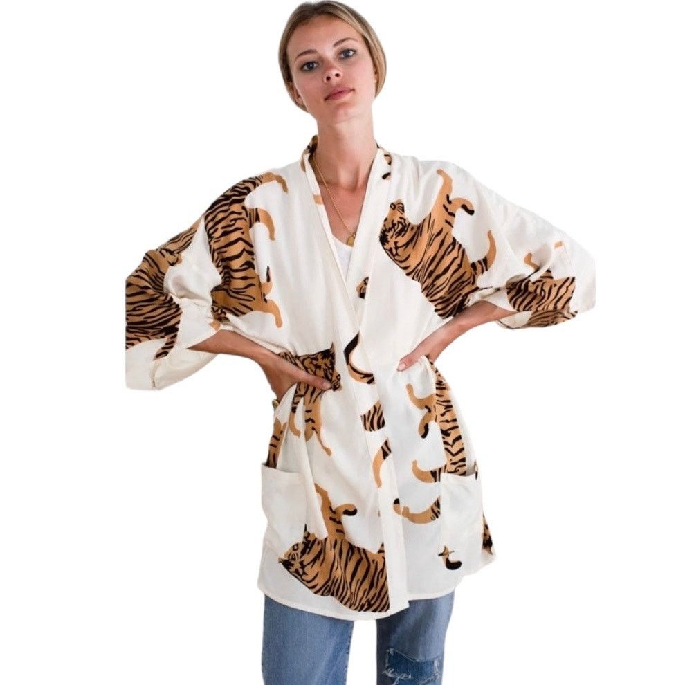 Emerson Fry India Collection Kimono Robe retailer