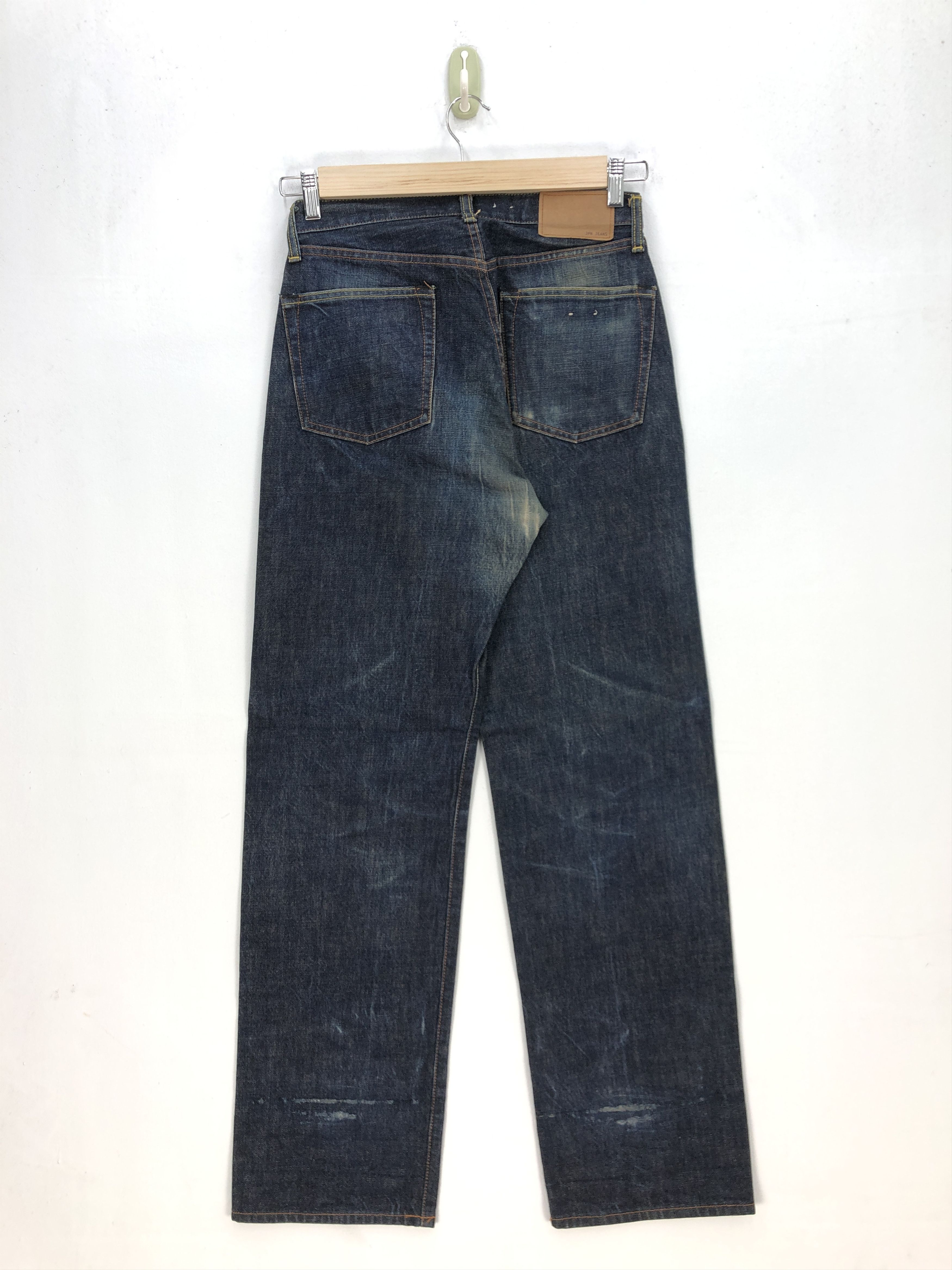 Japanese Brand Vintage 90s JPN Selvedge Jeans Japanese Redline 56789 Size 28" / US 6 / IT 42 - 2 Thumbnail