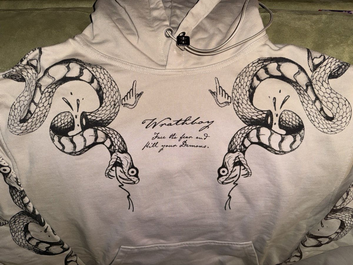 Other Wrathboy “Snake Hit” Hoodie, taupe/black, NEW, loose medium Size US M / EU 48-50 / 2 - 2 Thumbnail