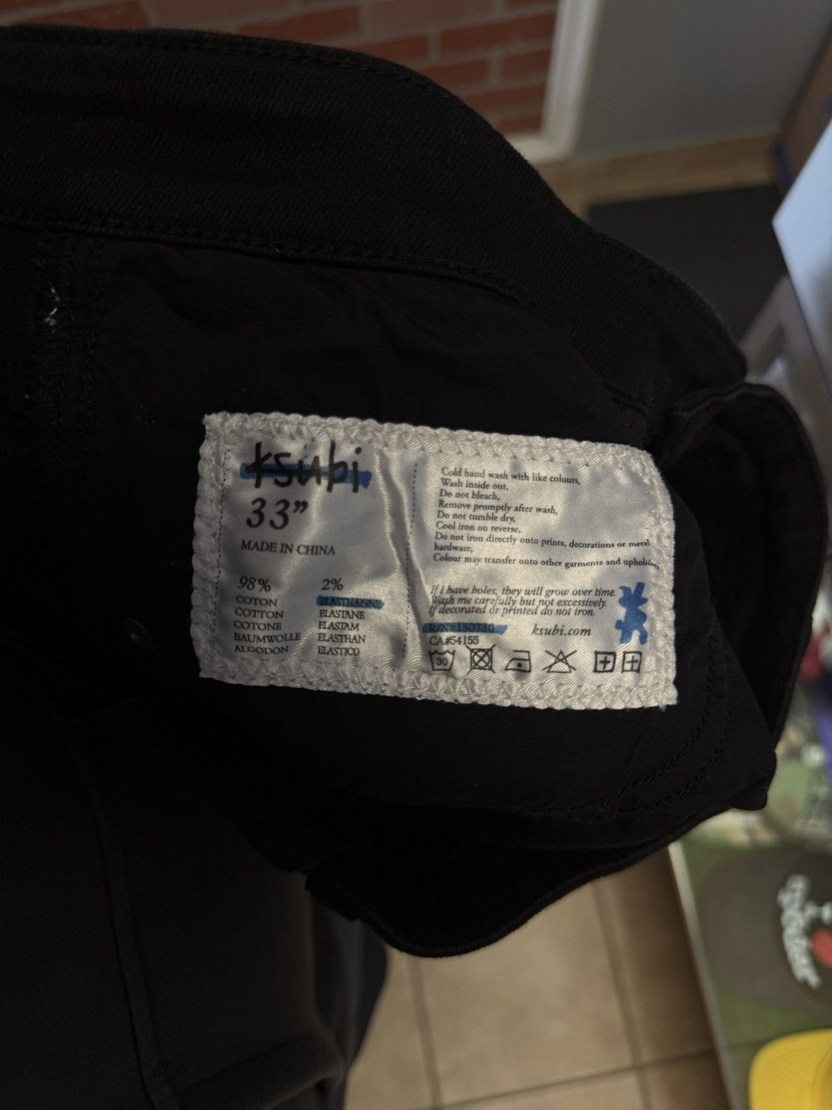 Ksubi Ksubi Black Jeans Crystals Size 33 Flawless 🧼 $350 Retail Size US 33 - 12 Thumbnail