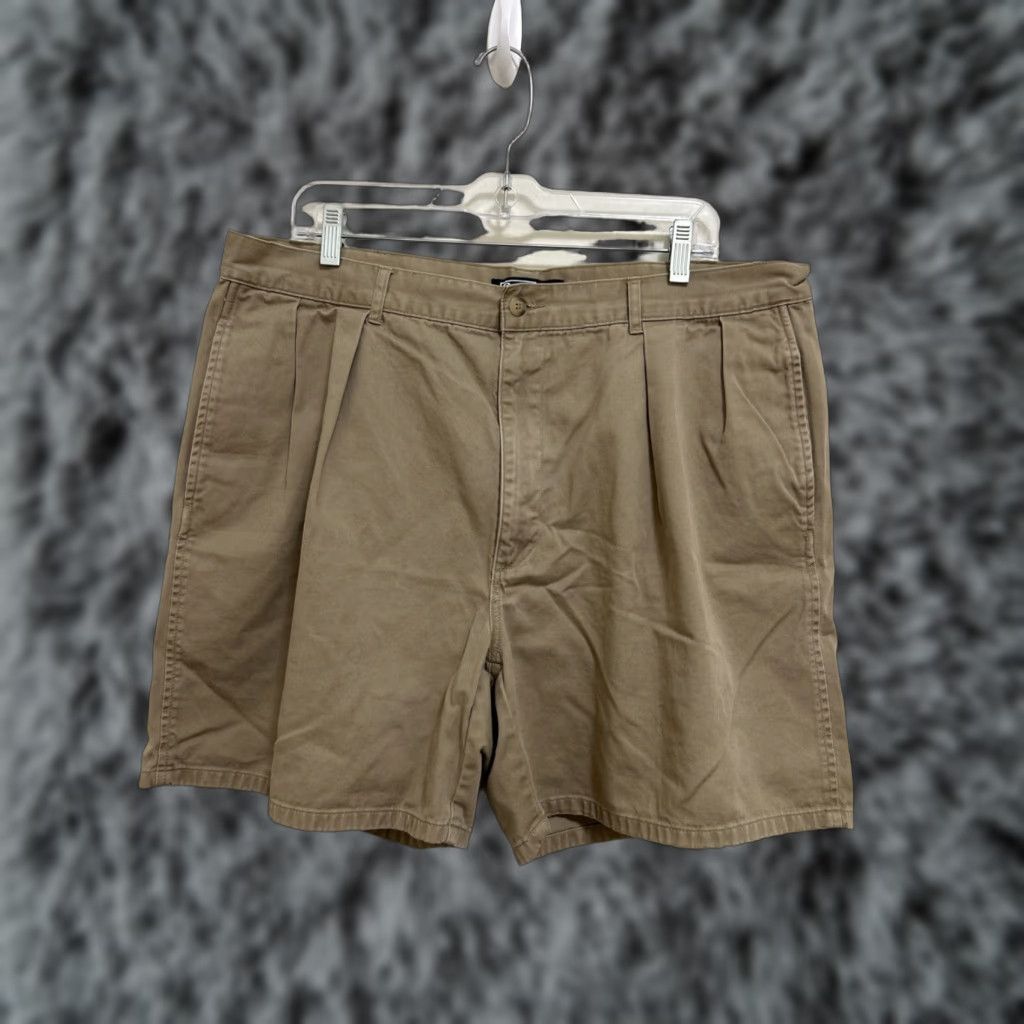 Polo Ralph Lauren Polo Ralph Lauren Chino Shorts Mens Size 40 Tan Brown Pleated Cotton YKK 5819031 Size US L / EU 52-54 / 3 - 1 Thumbnail