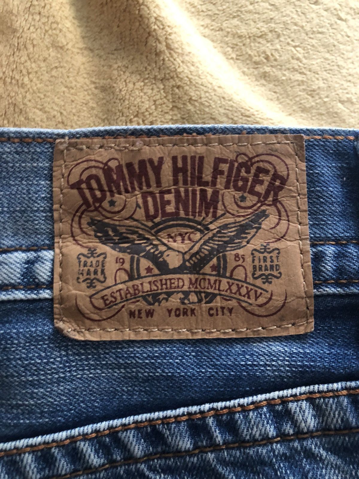 Tommy Hilfiger TOMMY HILFIGER DENIM WILSON REGULAR FIT JEANS PANTS Size US 30 / EU 46 - 3 Thumbnail