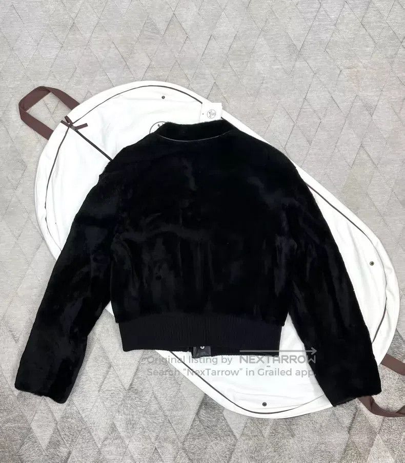 Hermes Hermes Velvet Touch Fur Jacket 50 Size Ultra-Fine Sheepski Size US M / EU 48-50 / 2 - 6 Thumbnail