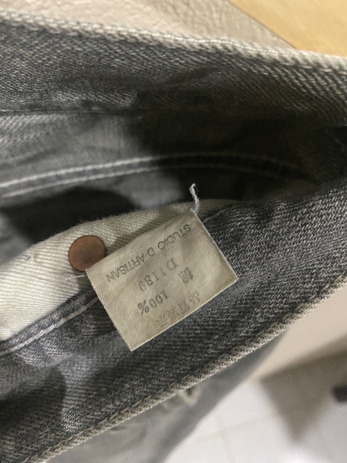 Studio D'Artisan Studio D'Artisan Vintage Jeans Size US 29 - 9 Thumbnail