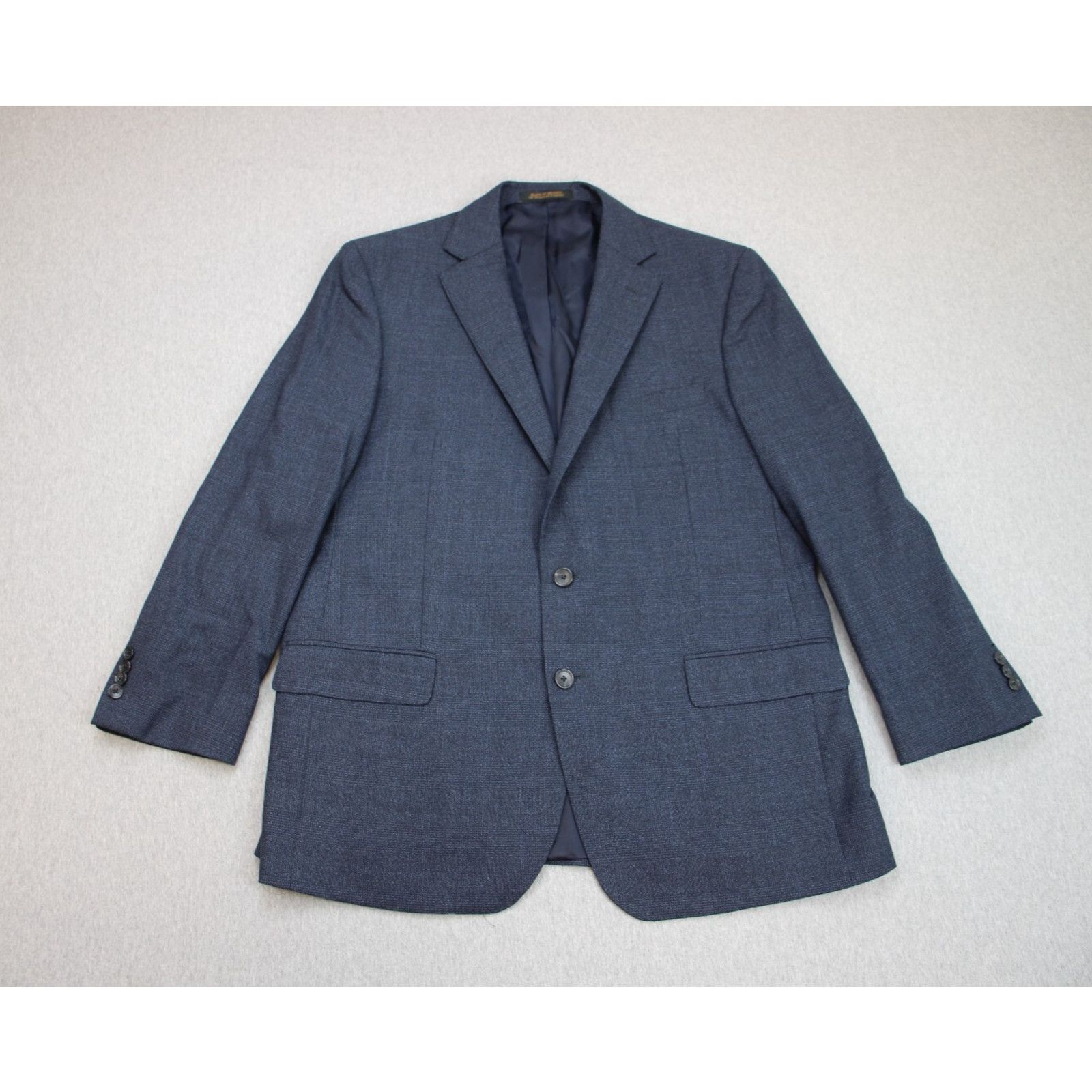 Jos. A. Bank Jos A Bank Blazer Mens 44R Blue 2 Button Reserve Wool Size 44R - 1 Thumbnail