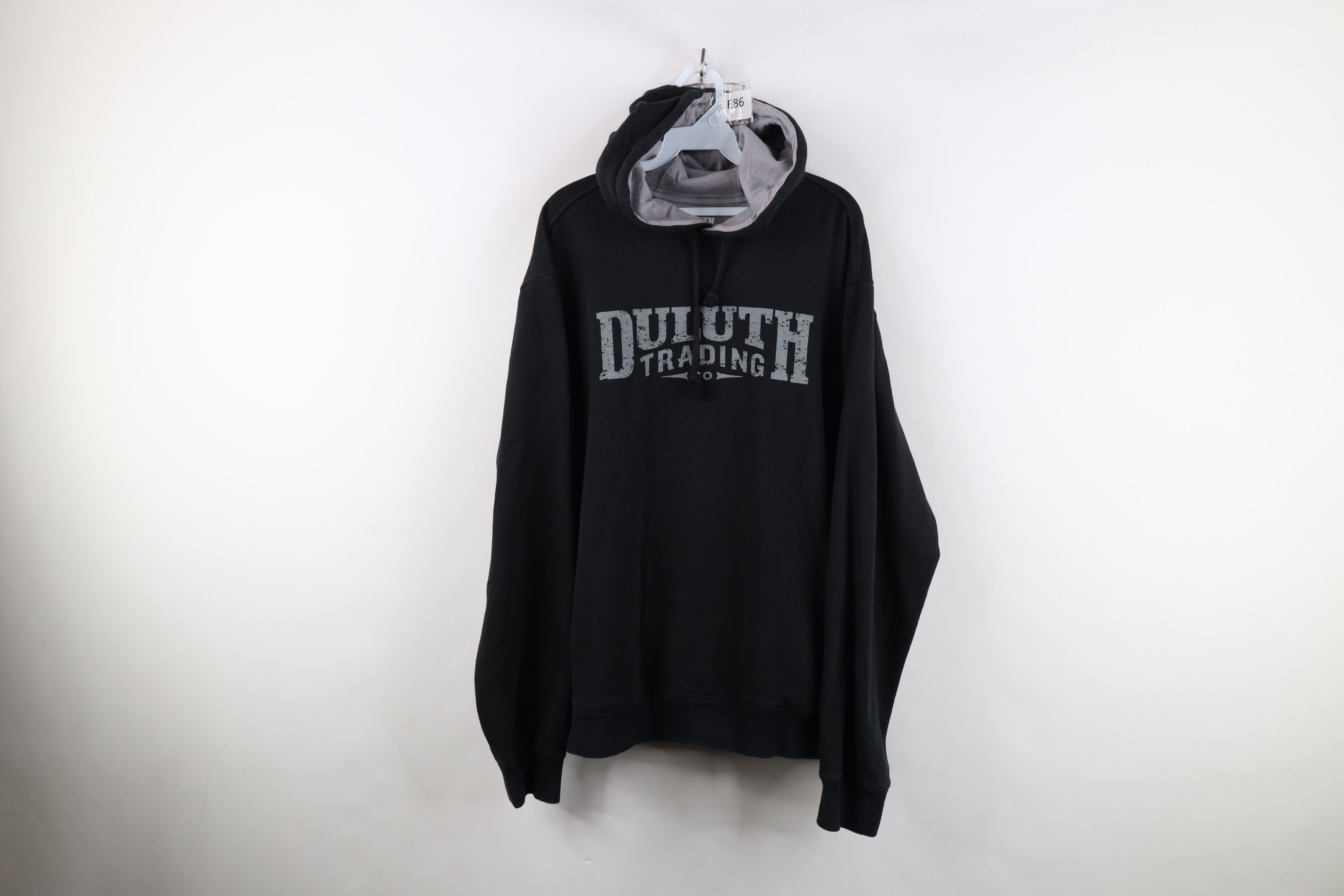 Duluth Trading Company Duluth Trading Co Faded Spell Out Hoodie Sweatshirt Black Size US L / EU 52-54 / 3 - 1 Thumbnail