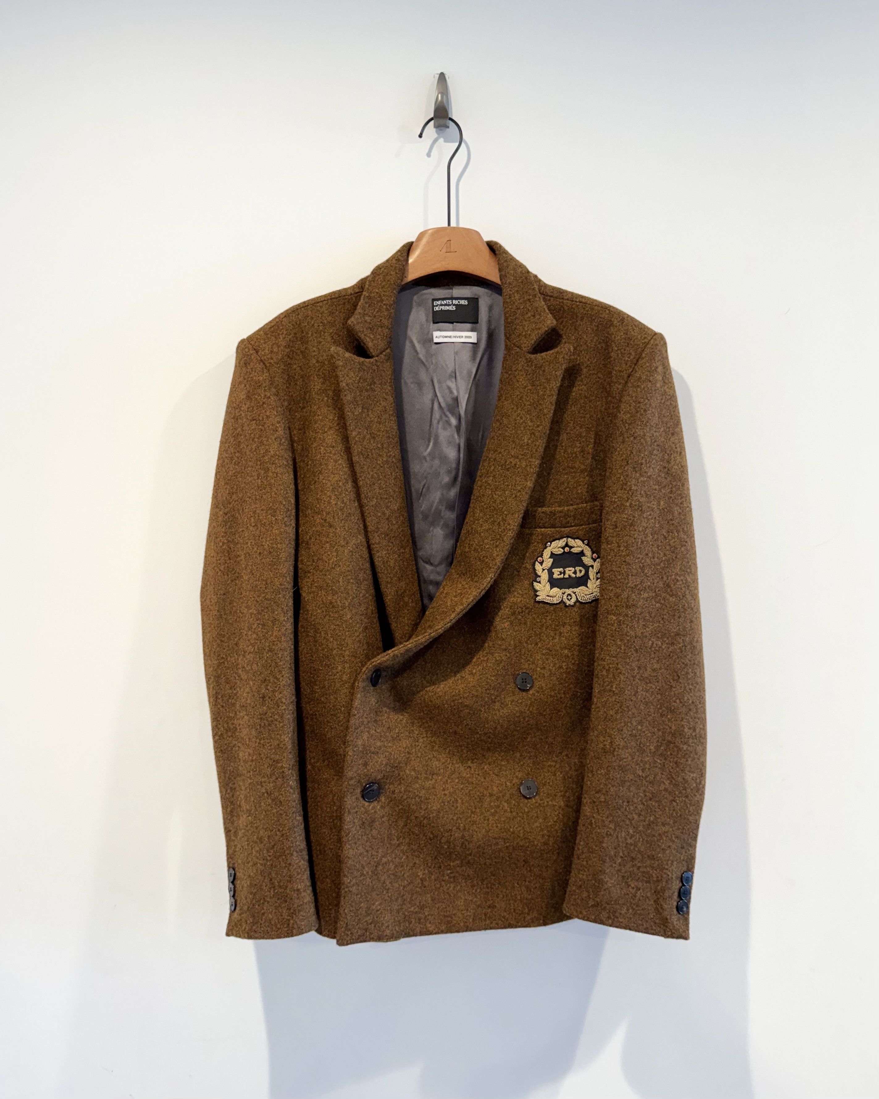 Enfants Riches Deprimes Enfants Riches Deprimes 2020 Runway School Blazer Size 46S - 1 Thumbnail