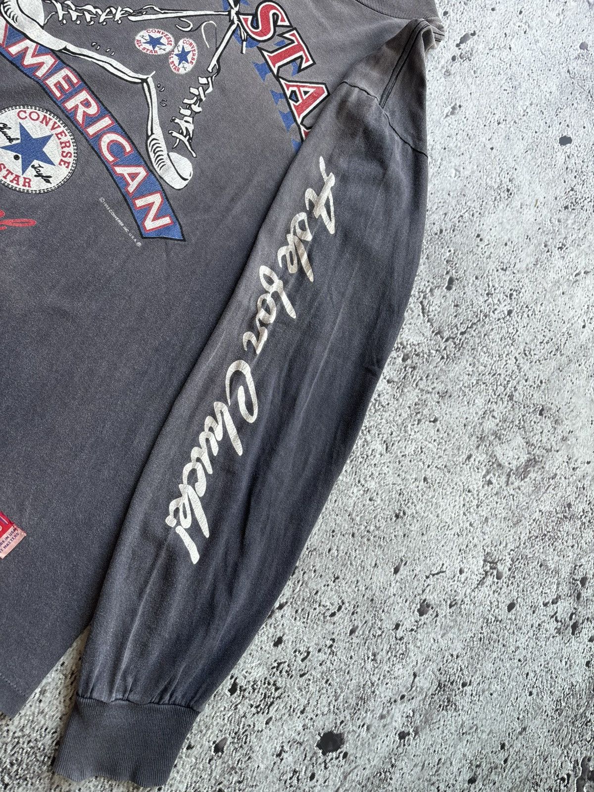 Vintage Vintage 90's Usa super fadded Longsleeve Size US L / EU 52-54 / 3 - 5 Thumbnail