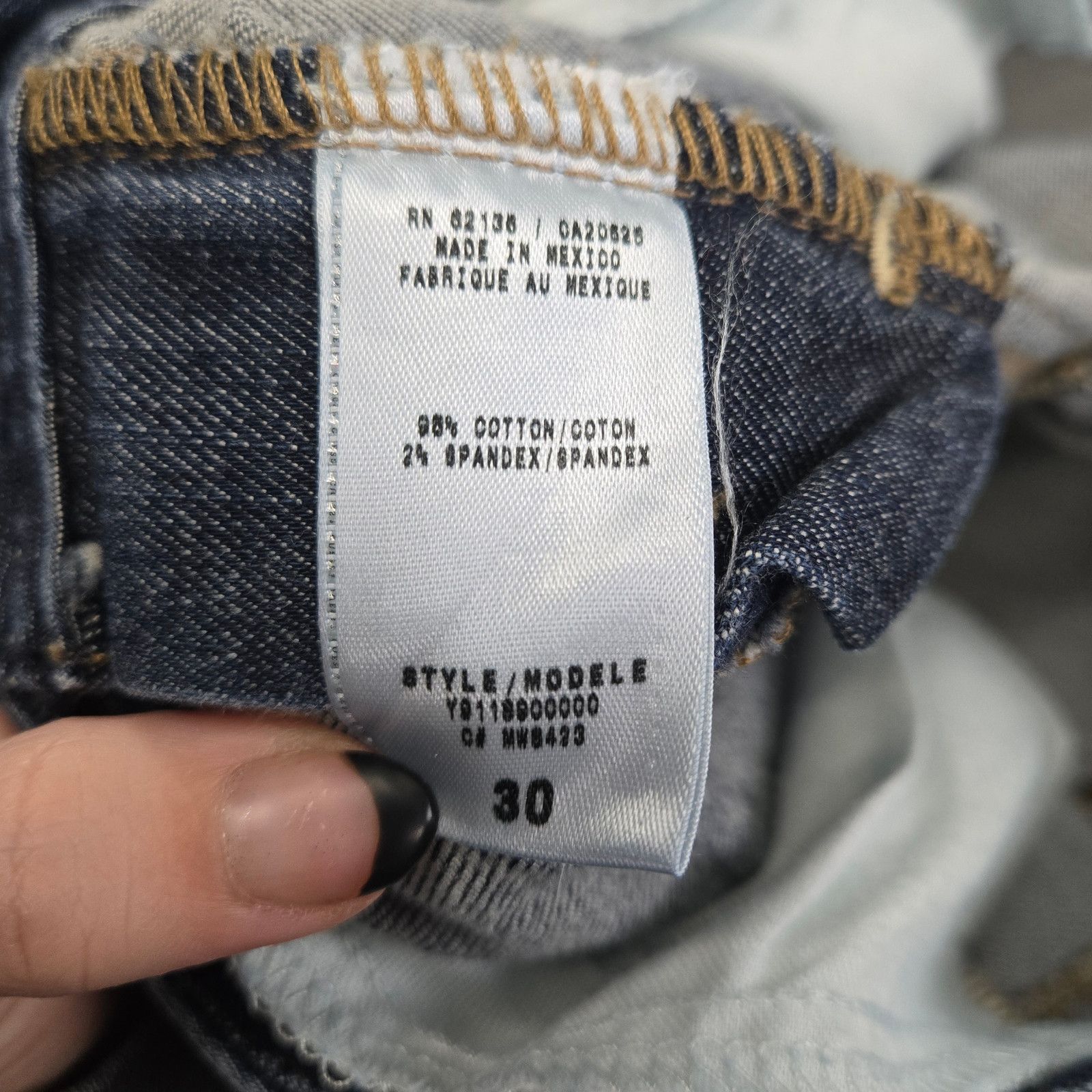 Guess Y2K Guess Low Rise Bootcut Capri Jeans Size 30 Size 30" / US 8 / IT 44 - 5 Thumbnail