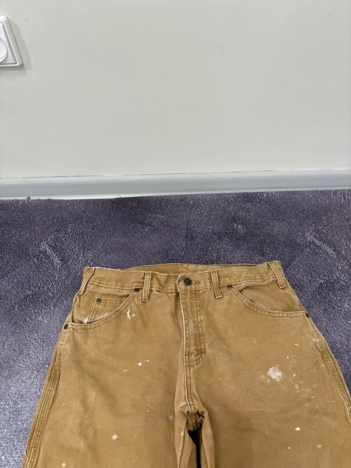 Dickies × Vintage Vintage Dickies USA Painted Work Hype Pants Jeans Size US 32 / EU 48 - 10 Thumbnail