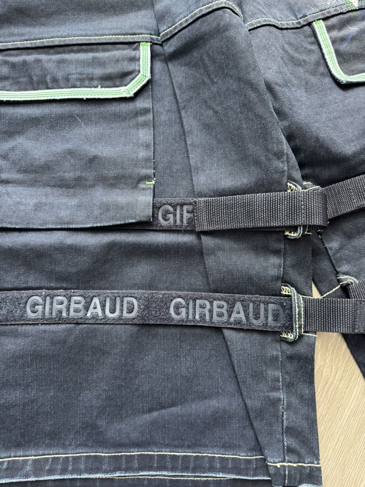 Marithe + Francois Girbaud Vintage Marithe Francois Girbaud Parachute Cargo Shorts Size US 40 / EU 56 - 4 Thumbnail