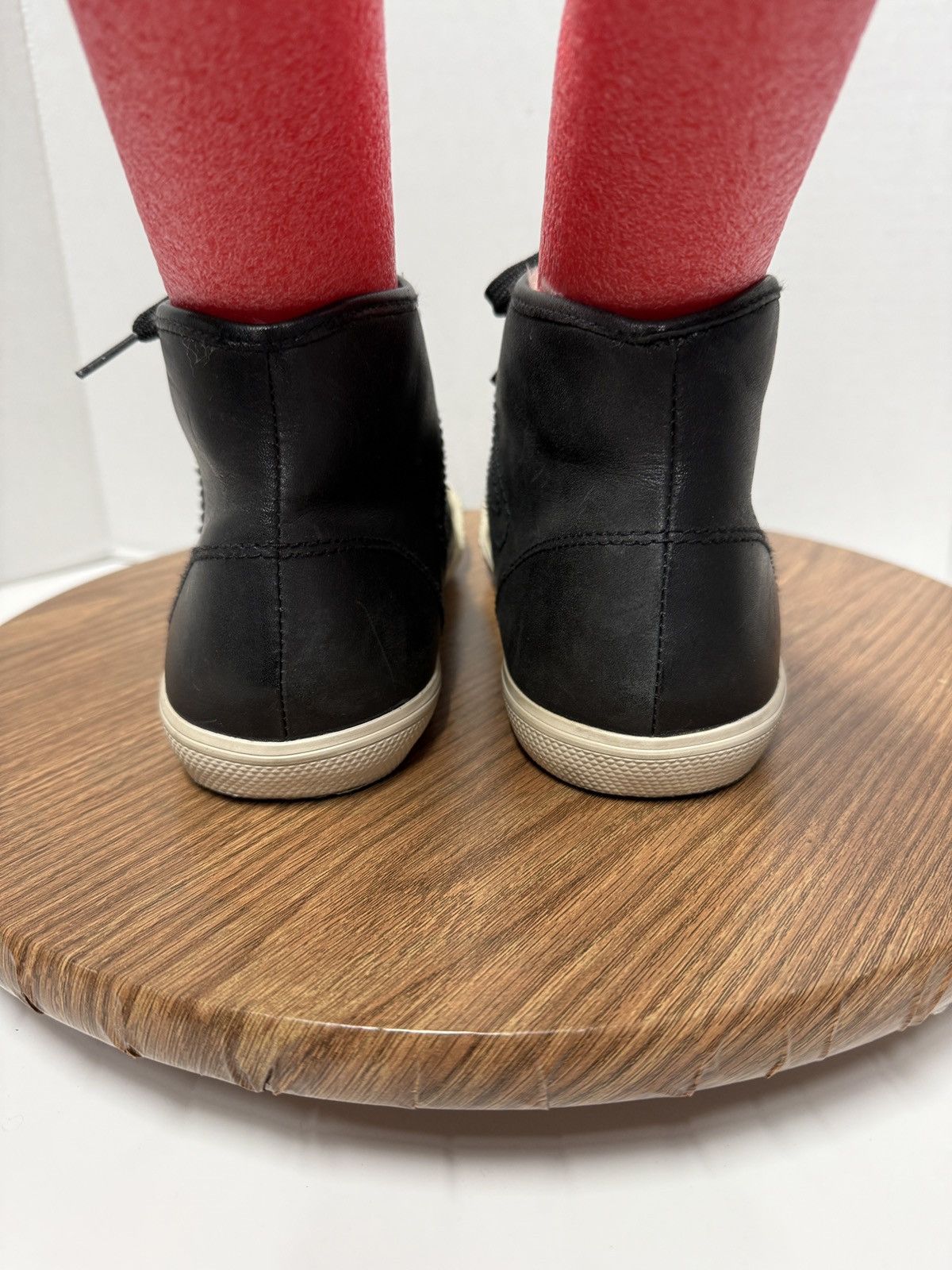 Tretorn Tretorn Leather Hightop Black Lace Up Sneakers Shoes Size 9 Size US 9 / IT 39 - 5 Thumbnail