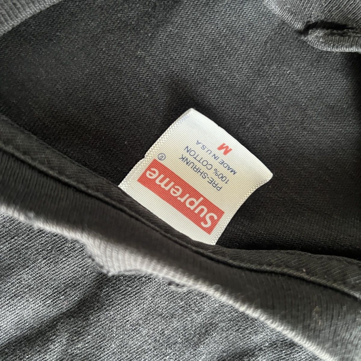 Supreme Supreme "mean tee" distressed 00's Size US M / EU 48-50 / 2 - 5 Thumbnail
