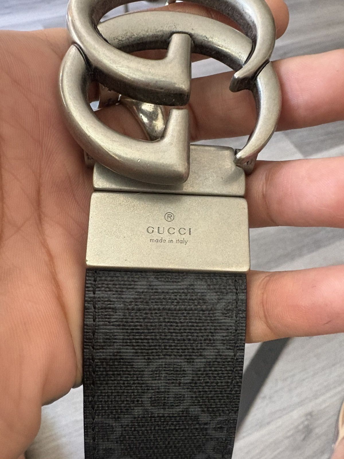 Gucci Gucci GG reversible belt Size 38 - 2 Thumbnail