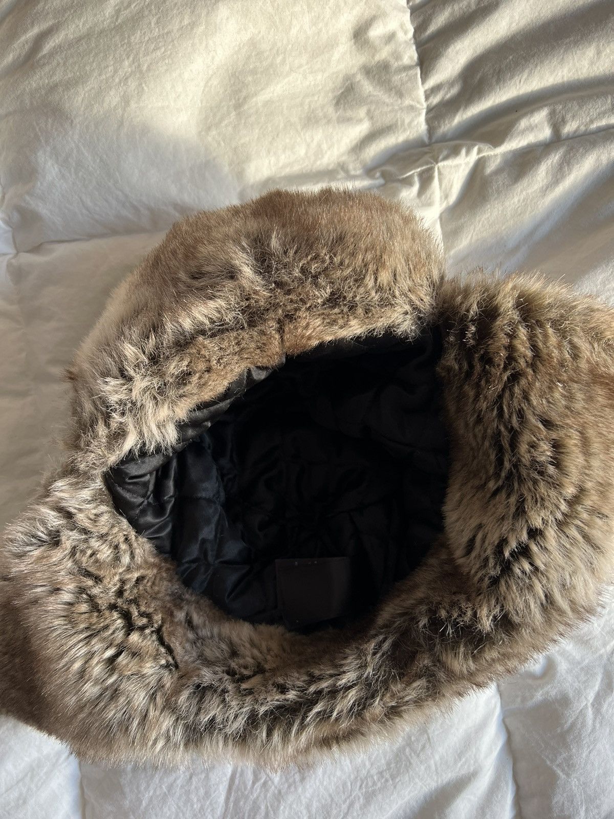 Hysteric Glamour × If Six Was Nine Crazy Fur Faux Trapper Mohair Hat Y2K Ushanka Size ONE SIZE - 5 Thumbnail