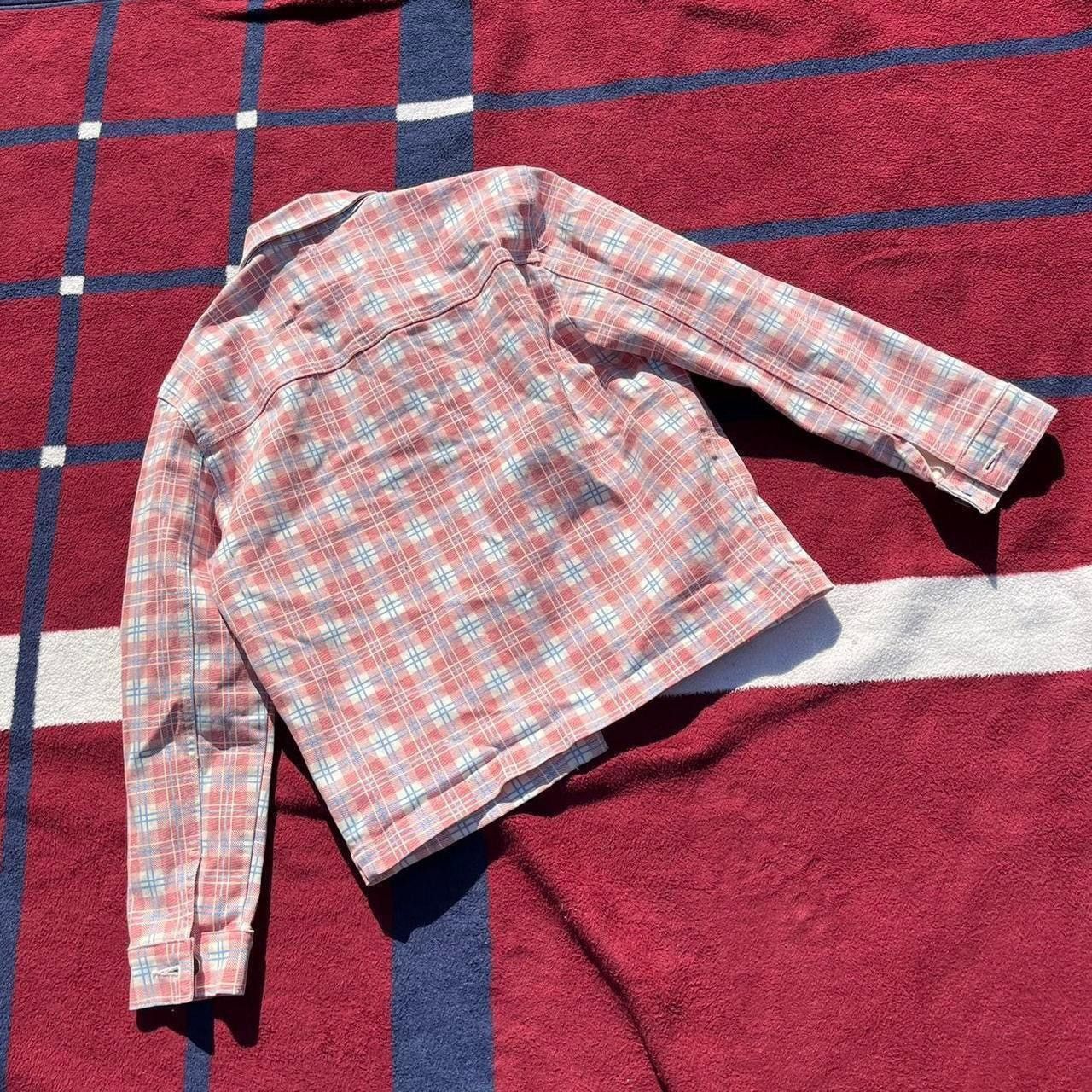 Guess GUESS Originals Plaid Denim Jacket NWT Womens XS Size XS / US 0-2 / IT 36-38 - 2 Thumbnail