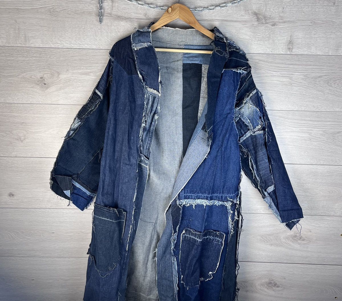 Other Homemade denim women's raincoat vintage size L y2k street Size L / US 10 / IT 46 - 1 Thumbnail