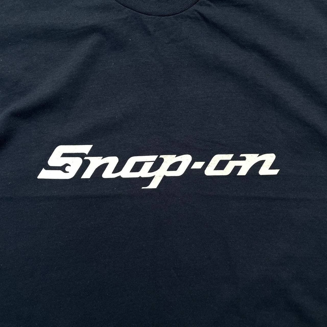 Other Vintage 90s Snap-On Spell Out Logo Racing T Shirt Deadstock Size US L / EU 52-54 / 3 - 7 Thumbnail