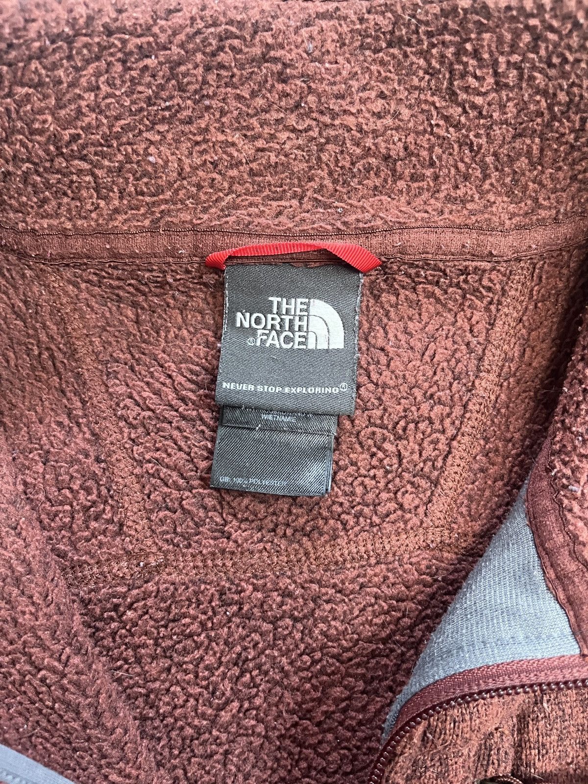 The North Face × Vintage The North Face Vintage Zip Jacket Sweatshirt Size US L / EU 52-54 / 3 - 3 Thumbnail